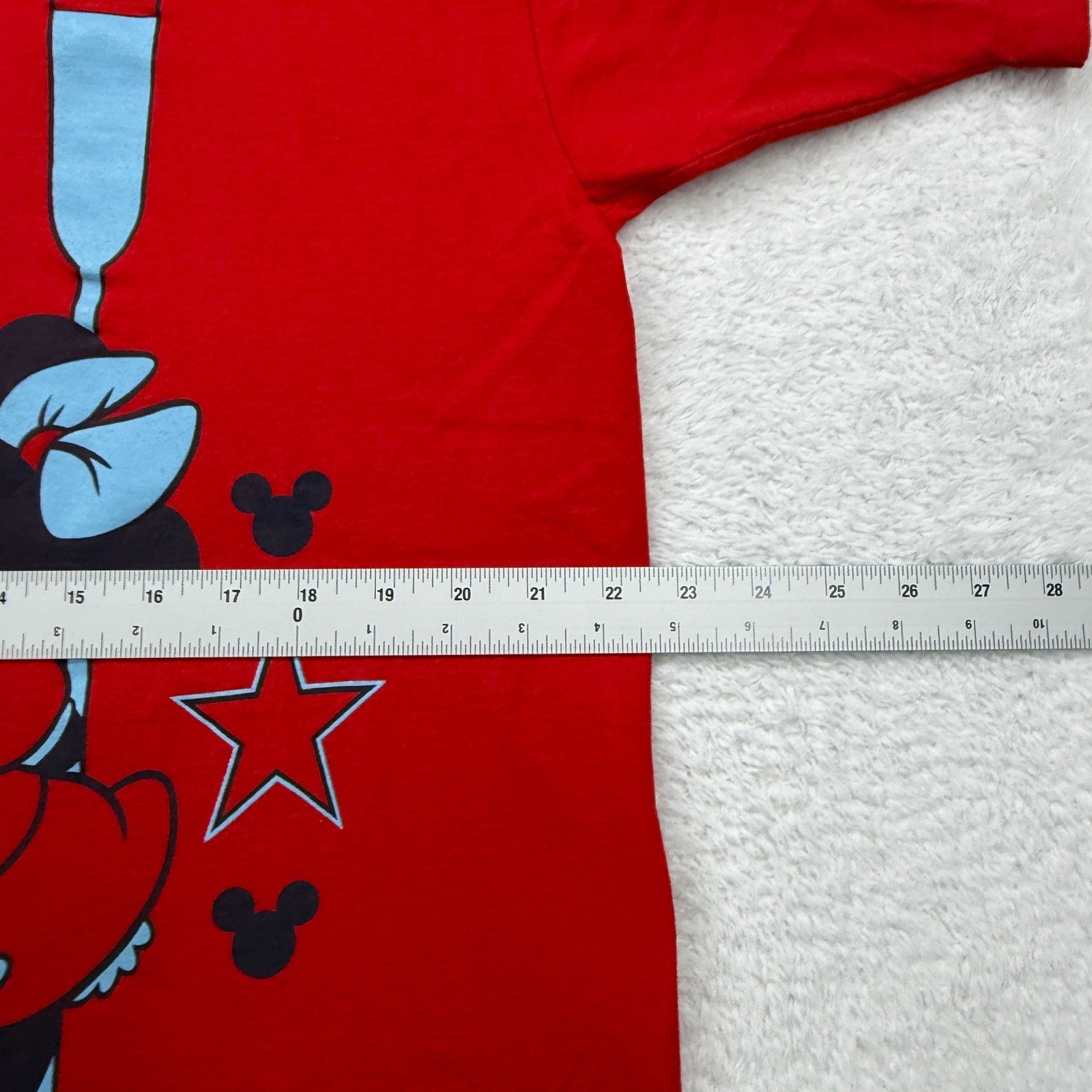 Vintage Mickey Unlimited Jerry Leigh Red Disney T Shirt Mickey Minnie Couples