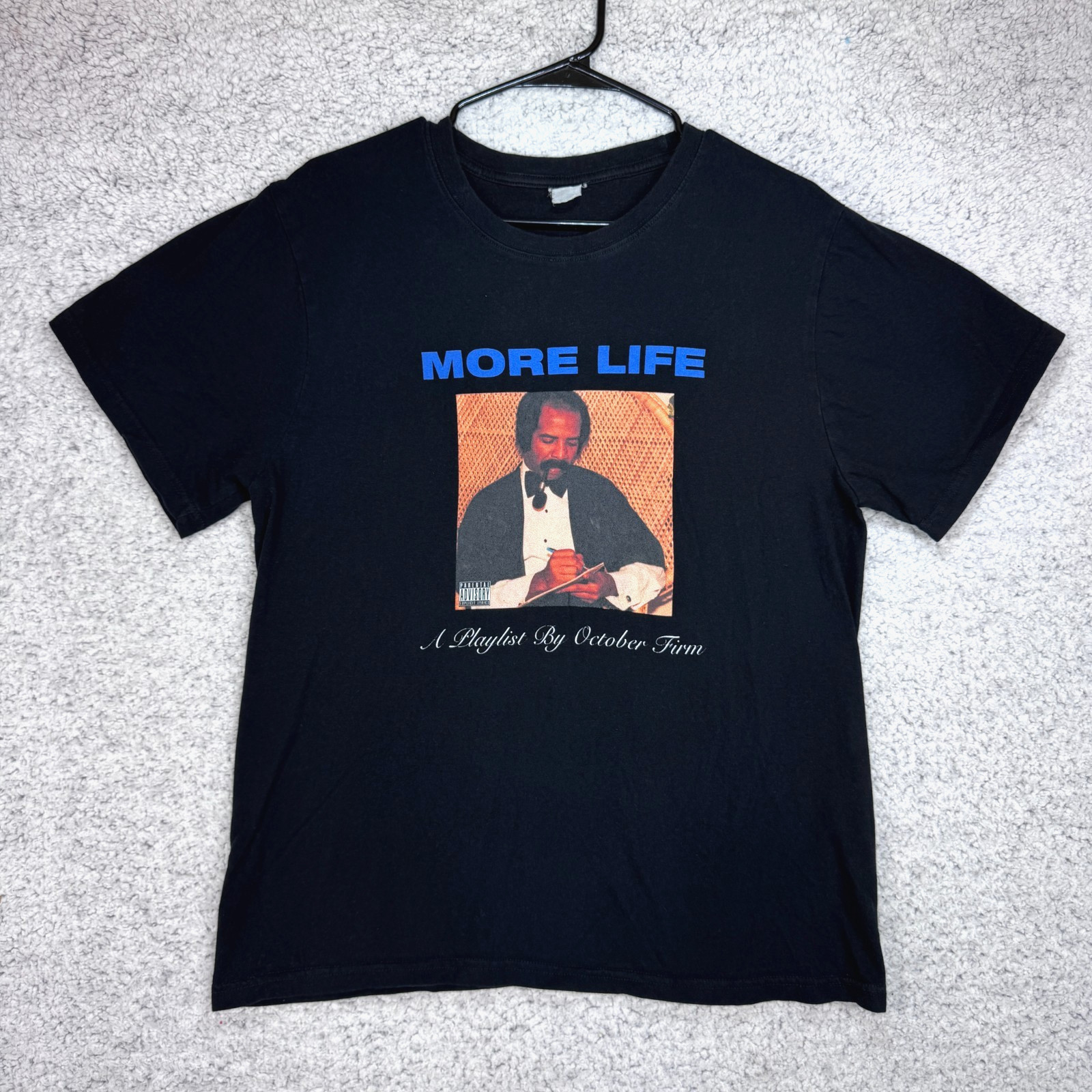 Drake More Life A Playlist By October Firm Mixtape Black T Shirt Men’s Sz Small