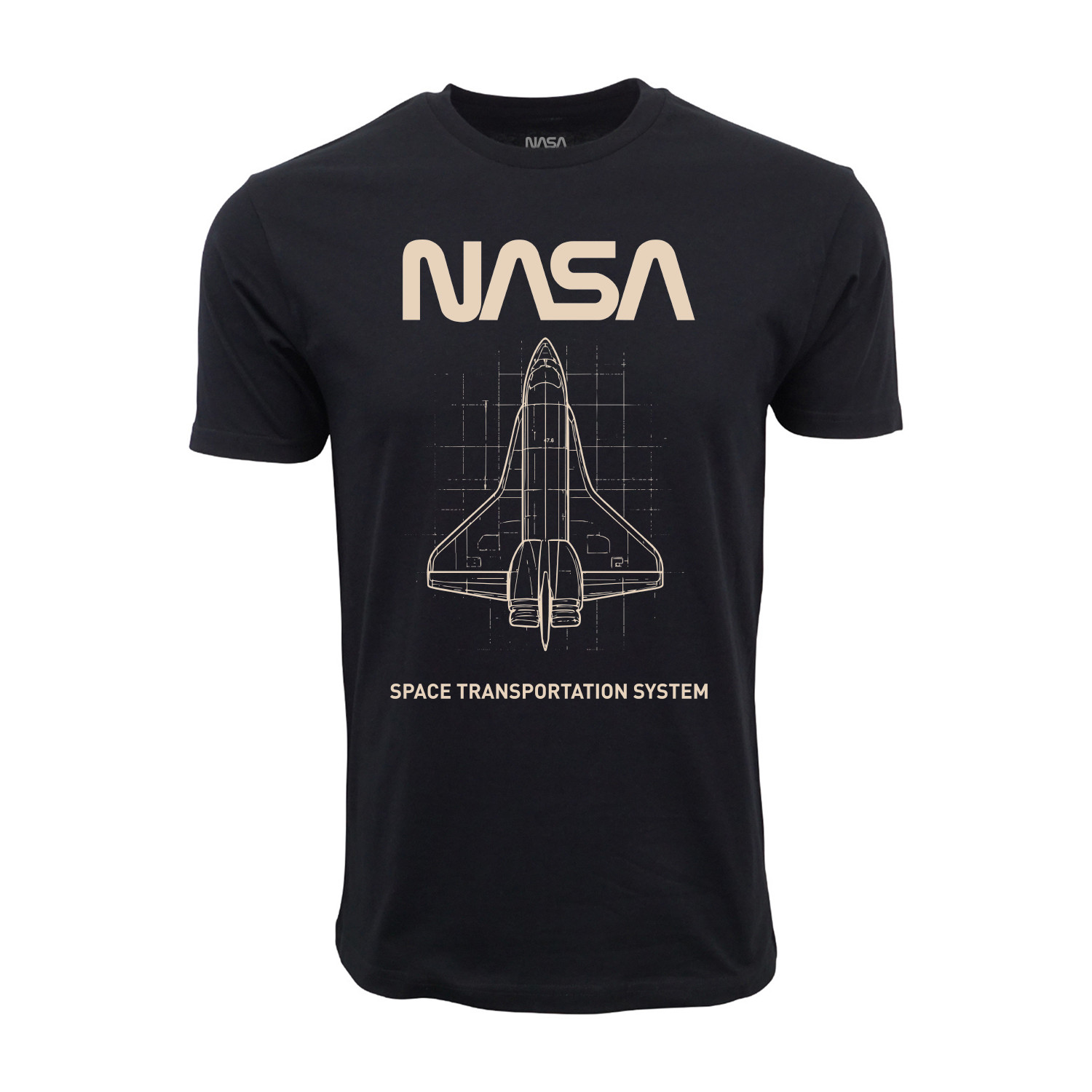 1980 Nasa Space Transportation System Graphic T shirt