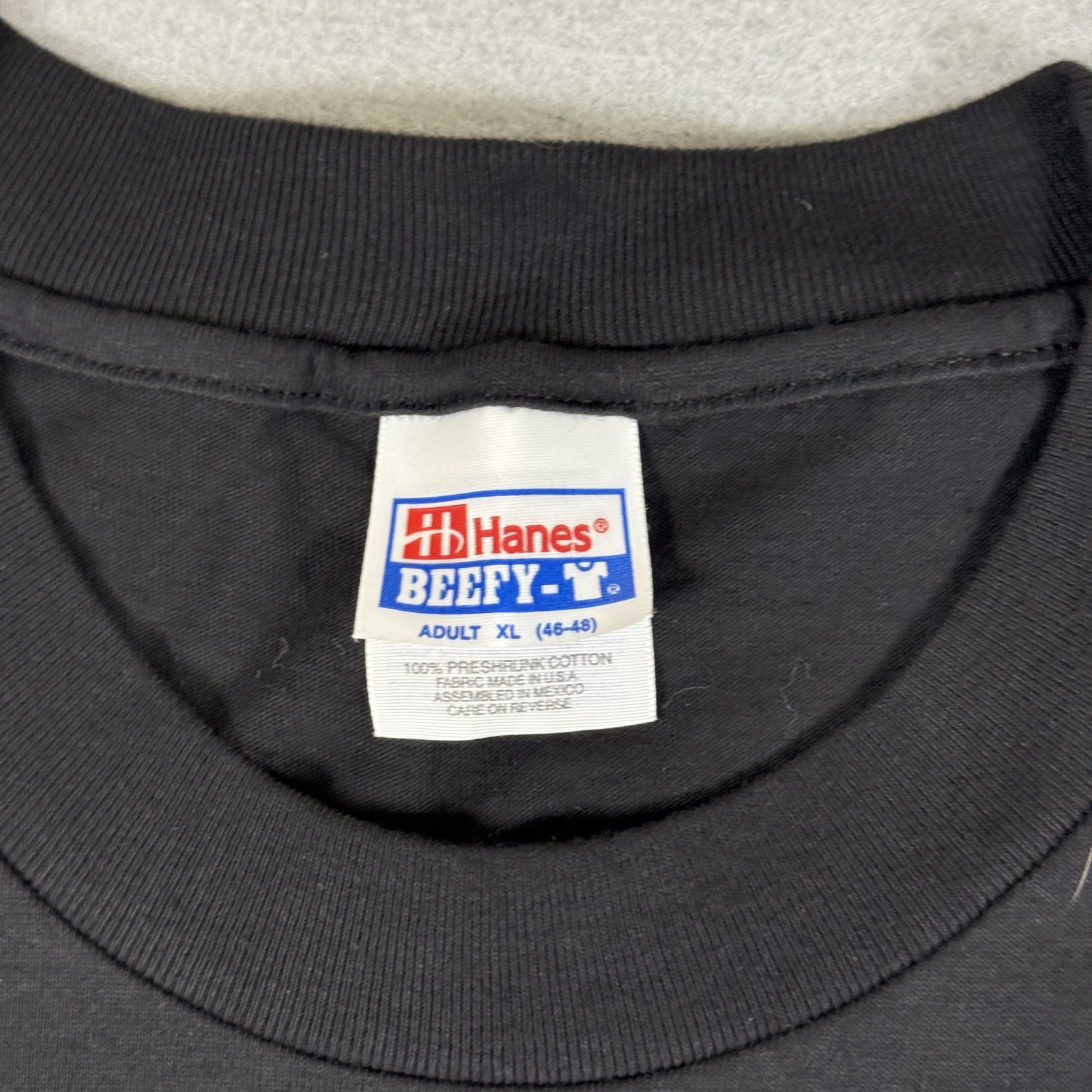 Hanes Beefy T-Shirt Men’s XL Black Willie Nelson Spirit On The Road Again Tour