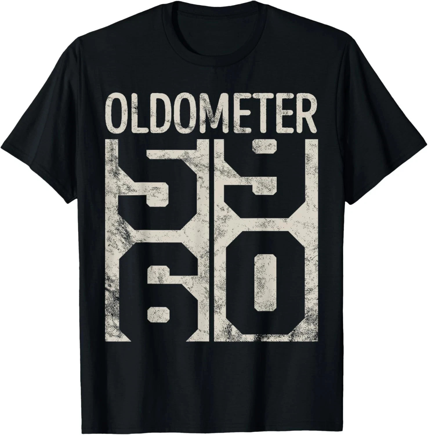Funny 60 Years Old Oldometer Vintage 60th Birthday Odometer Gift Unisex T-Shirt