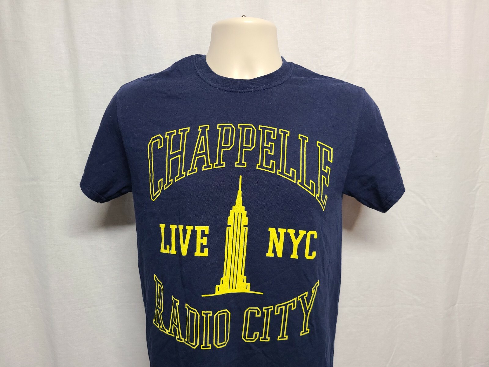 2017 Dave Chappelle Radio City Music Hall NYC Adult Small Blue TShirt