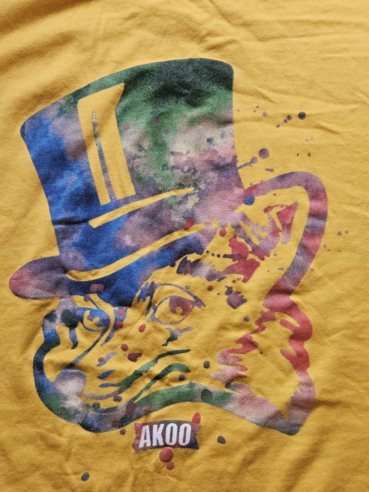 Vintage Men’s 100% Authentic Akoo T-shirt 100% Cotton Made in India Size 2XL 90s