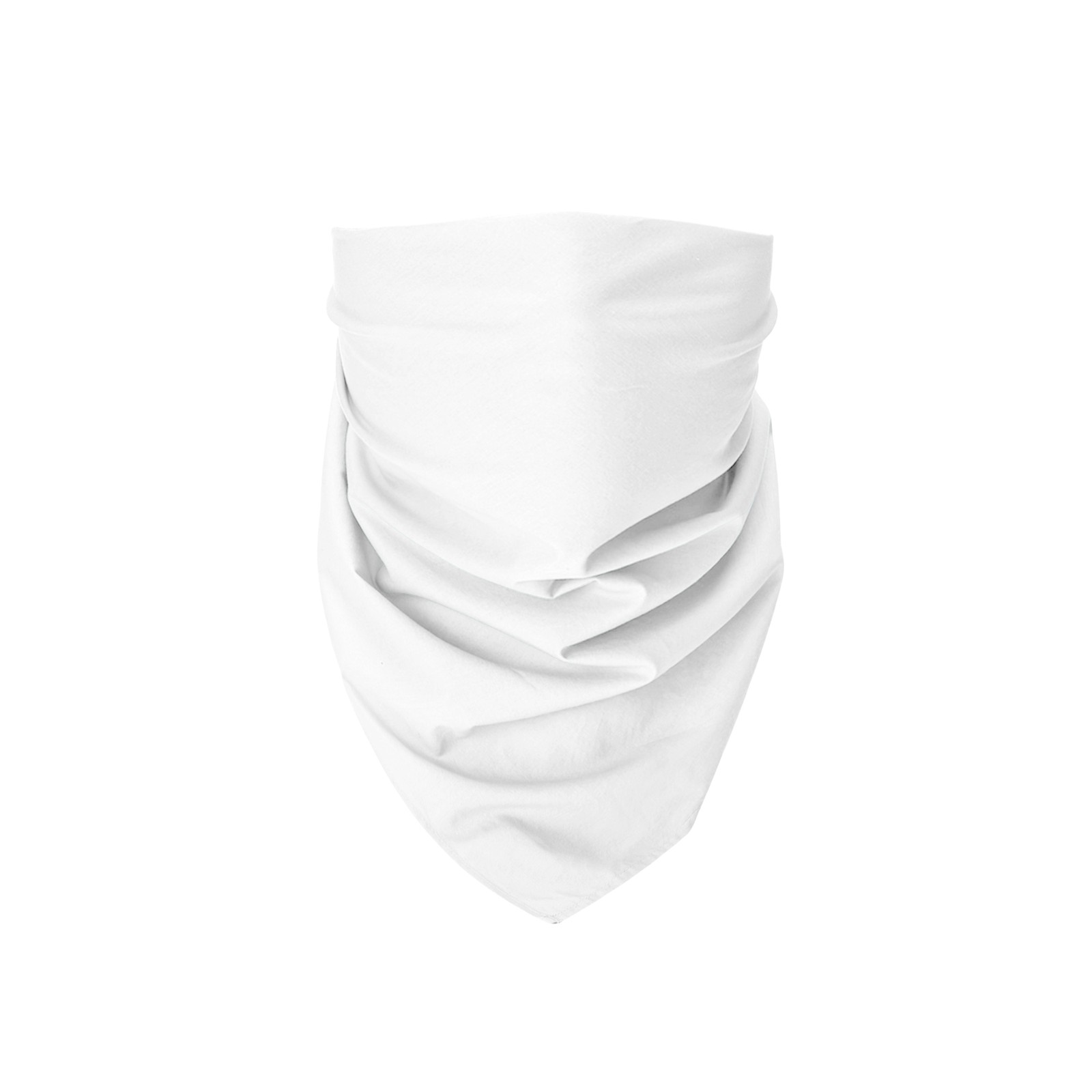Mechaly 12 Pack of Blank Cotton Solid White Bandanas for Men and Women