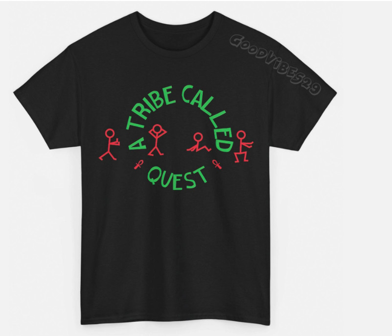 ATCQ A Tribe Called Quest 90s Rap Hip Hop Vintage T-Shirt S-5XL Men Women Unisex
