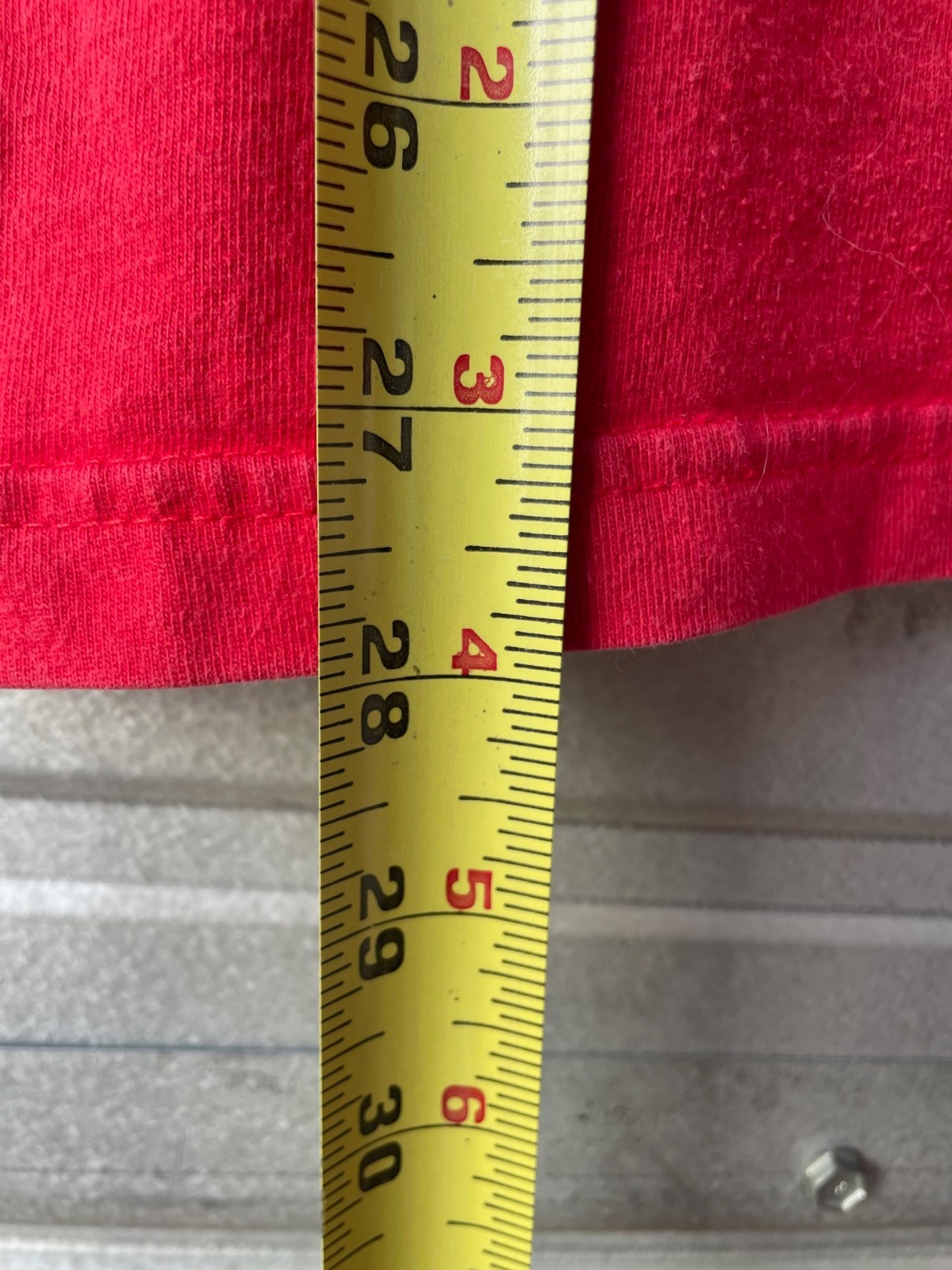 Number Nine Jeans Cool Summertime Killer Red T-Shirt Men’s Size M