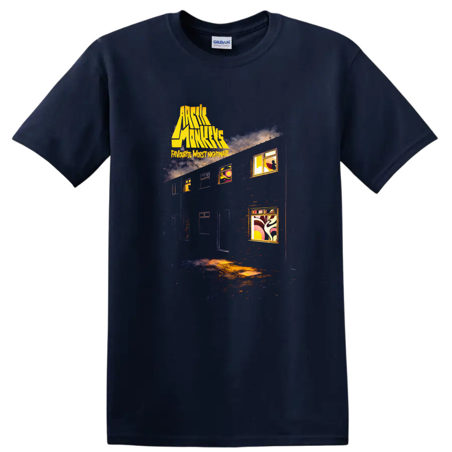Vintage Classic Rock Album Cover T Shirt Music Art Graphic Tee Retro Design
