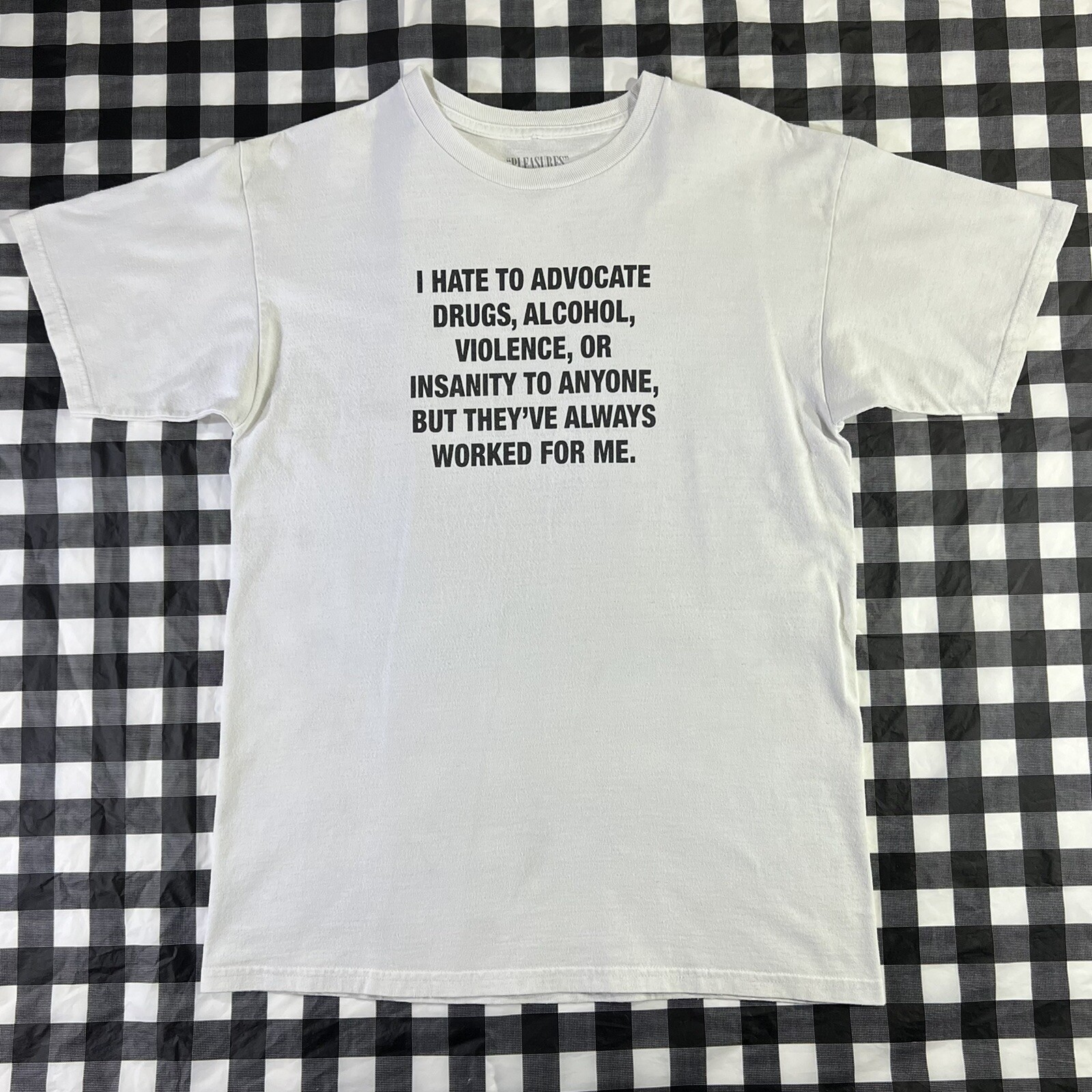 Pleasures Now Version 7.0 God Advocate Art 2017 Made In USA T Shirt M