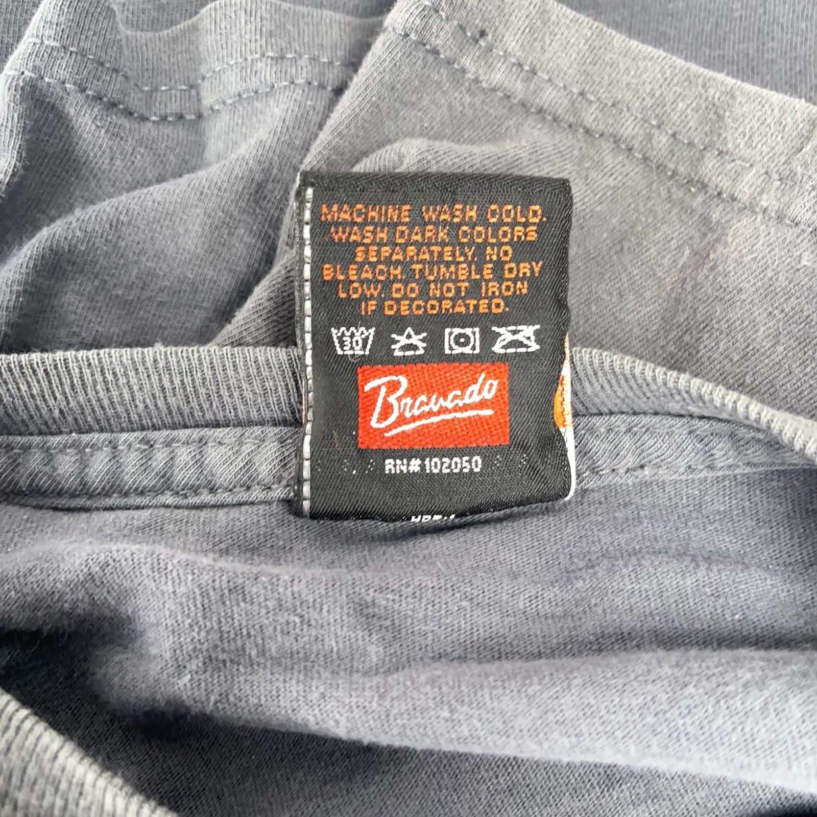 Harley-Davidson Shirt Men’s XL Gray Orlando Florida Racer Eagle Graphics