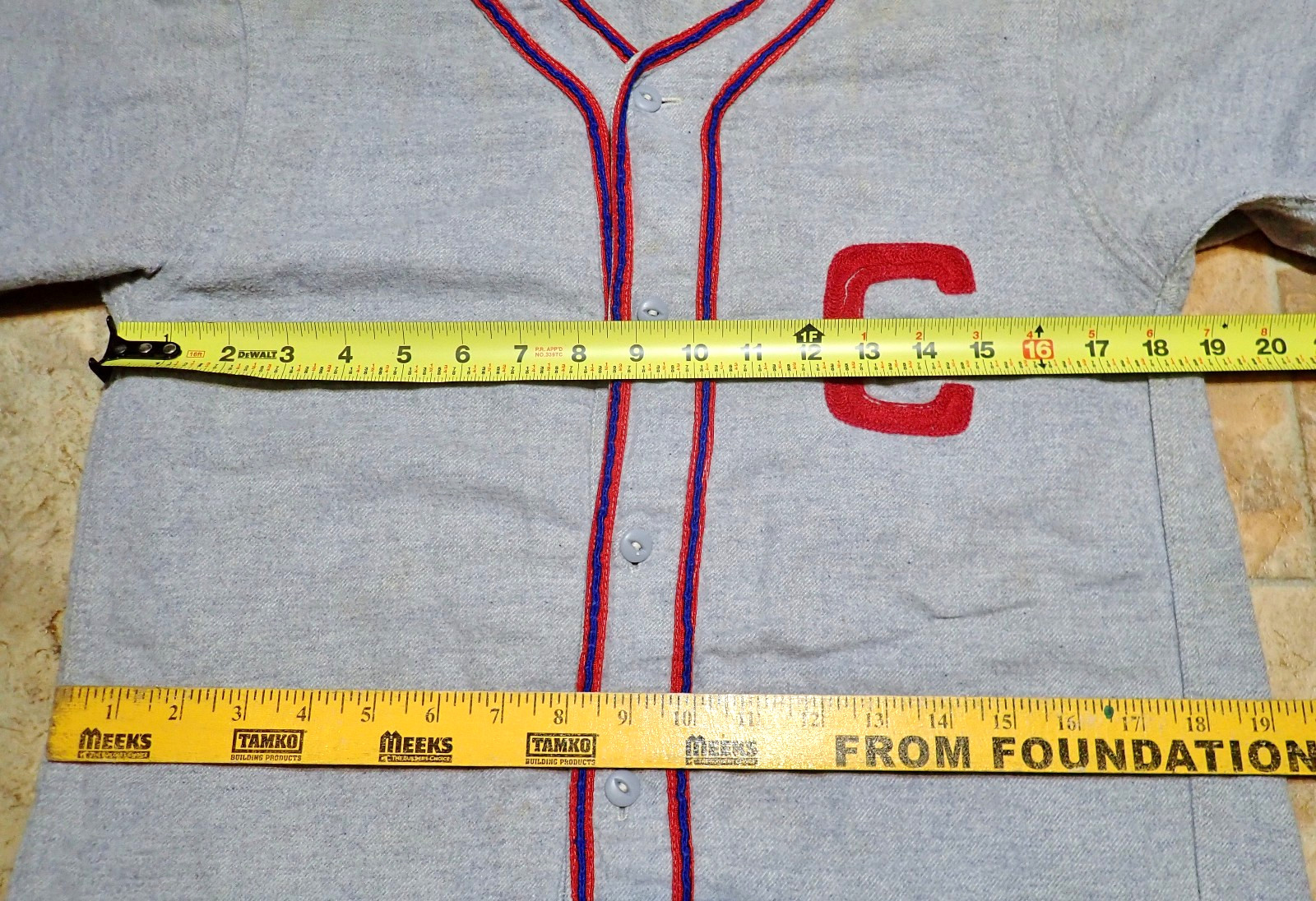 Rare Vintage 1930s 40s Baseball Flannel Jersey Antique Uniform Set Shirt Pants