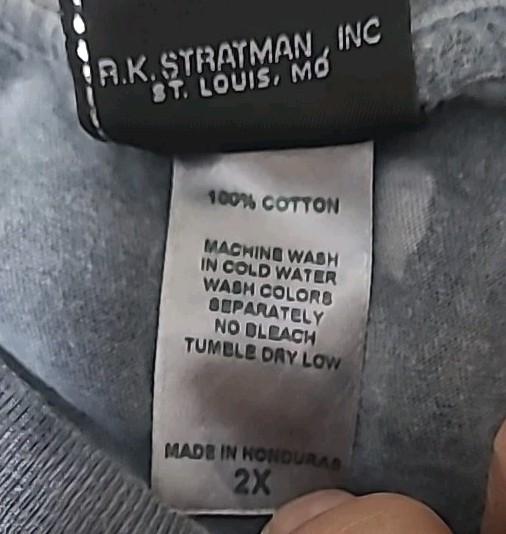Harley Davidson 2X Blue TieDye T-Shirt Mancuso Houston TX on Genuine H-D Label