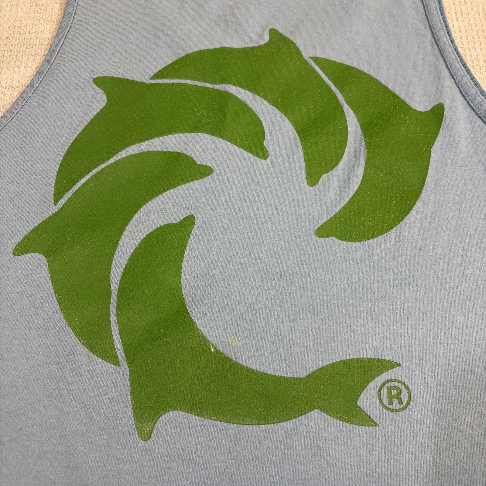WRV Tank Top Shirt Logo Graphic Print Wave Riding Vehicles Surf Shop Virginia