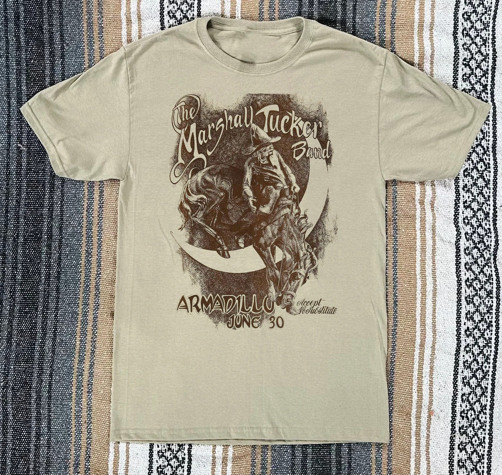 The Marshall Tucker Band Poster Concert Sand Tee Unisex Full Size S-5XL