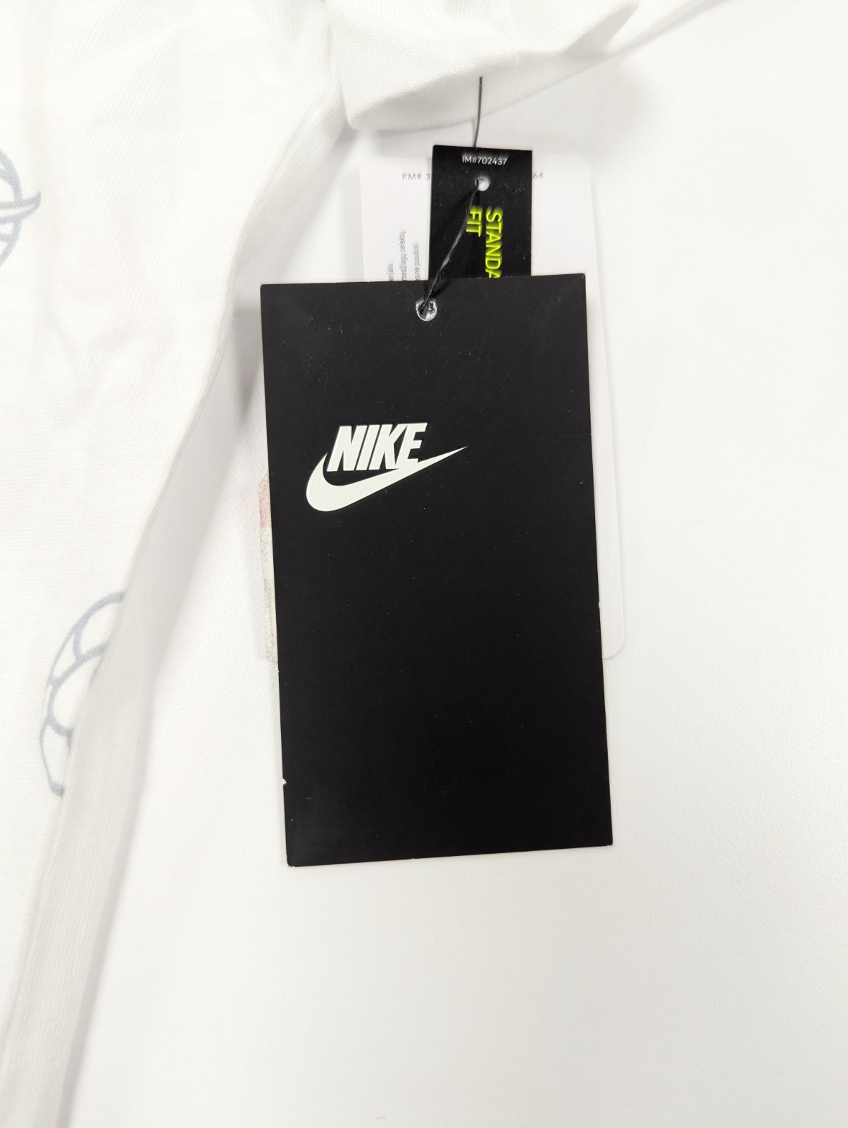 Mens Nike OC Swoosh Tee Shirt Sz L DB5981-100 NWT White