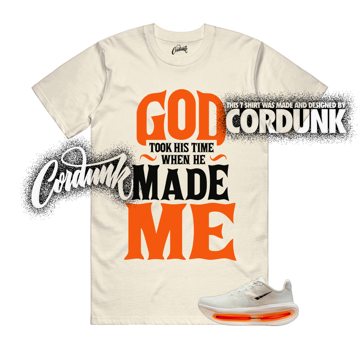 Vomero Premium Sail Coconut Milk Total Orange Black T Shirt Match GTHT