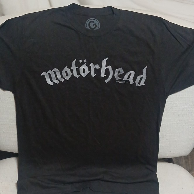 MotorHead Graphic Men’s Black 65% Polyester 35% Cotton T-Shirt Size M