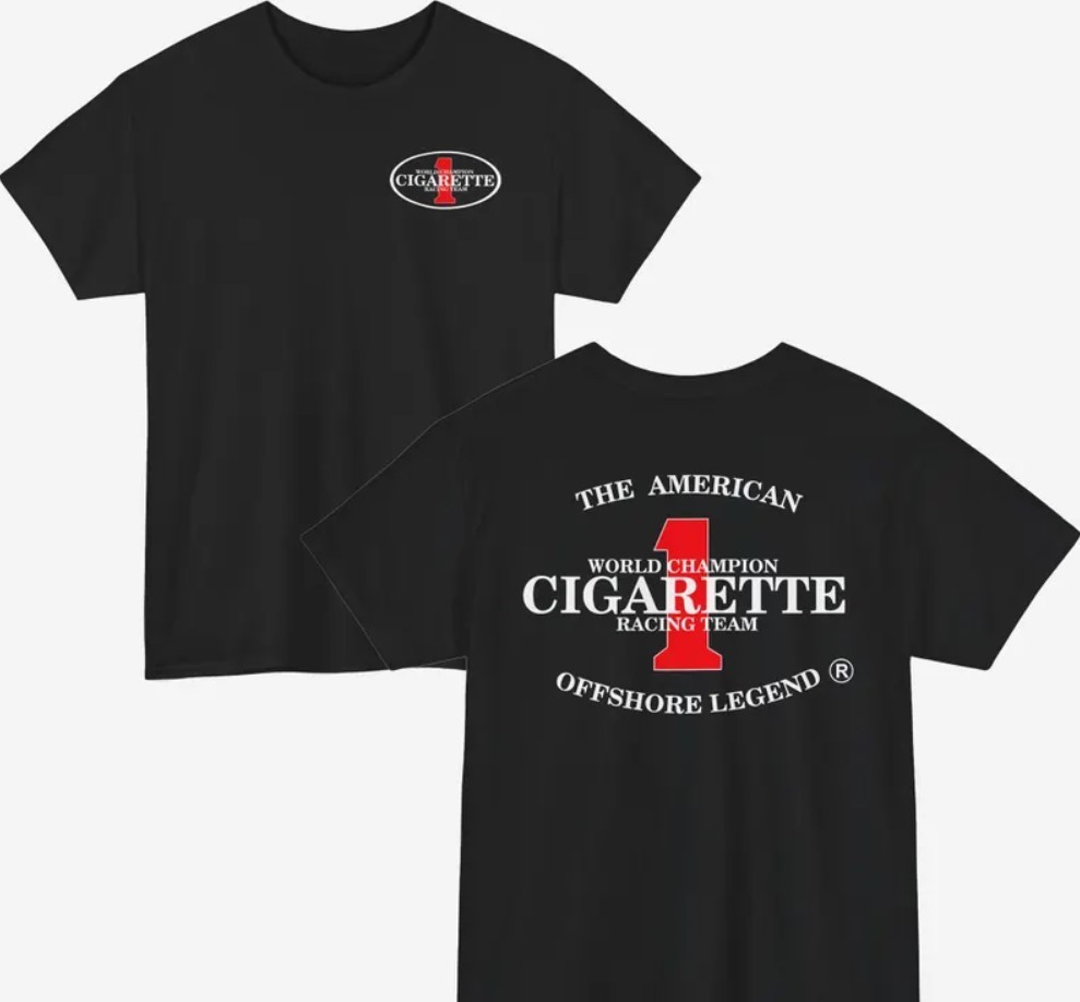 Cigarette Racing Team T-Shirt | Racing Tee
