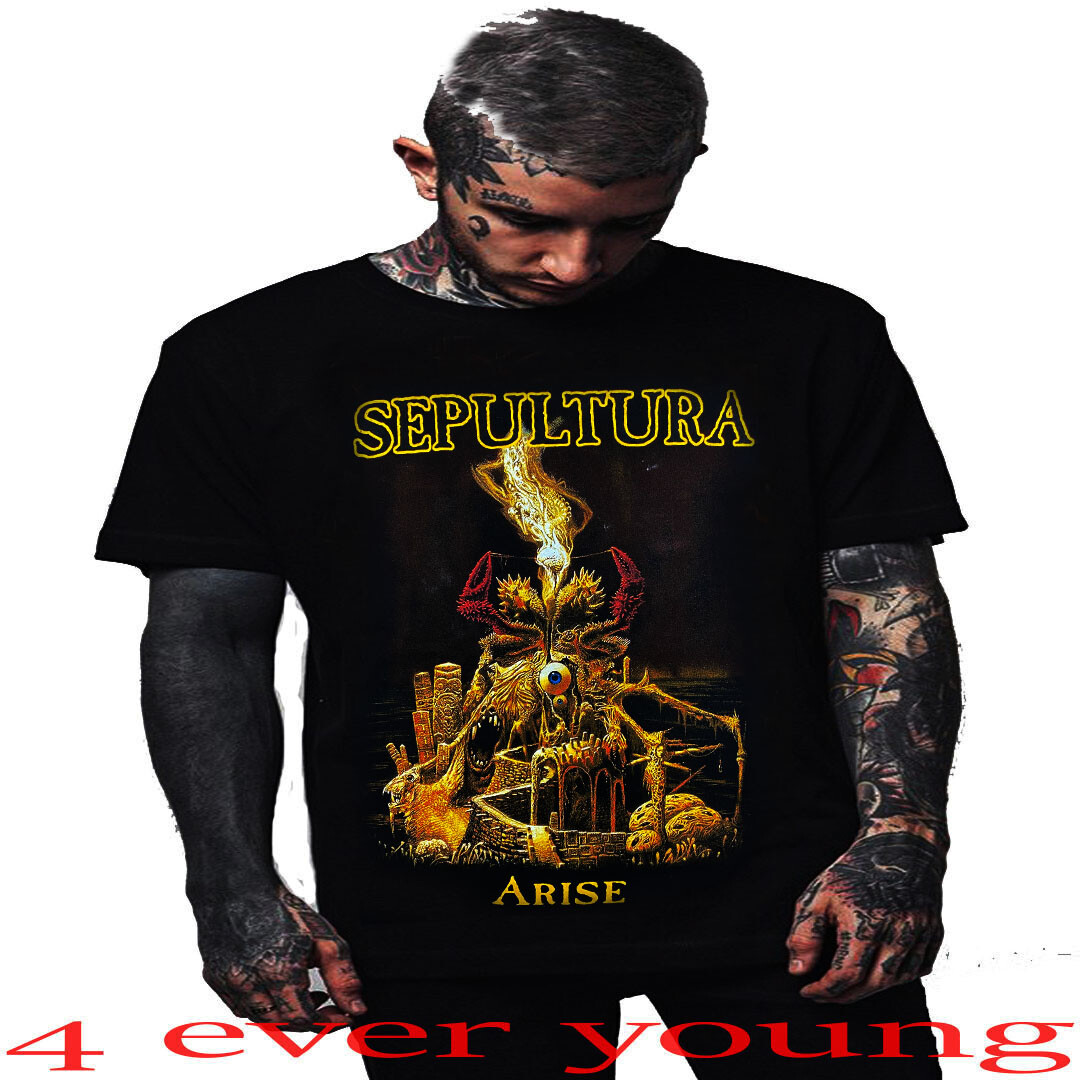 SEPULTURA ARISE HARD ROCK T SHIRTS MEN’S SIZES