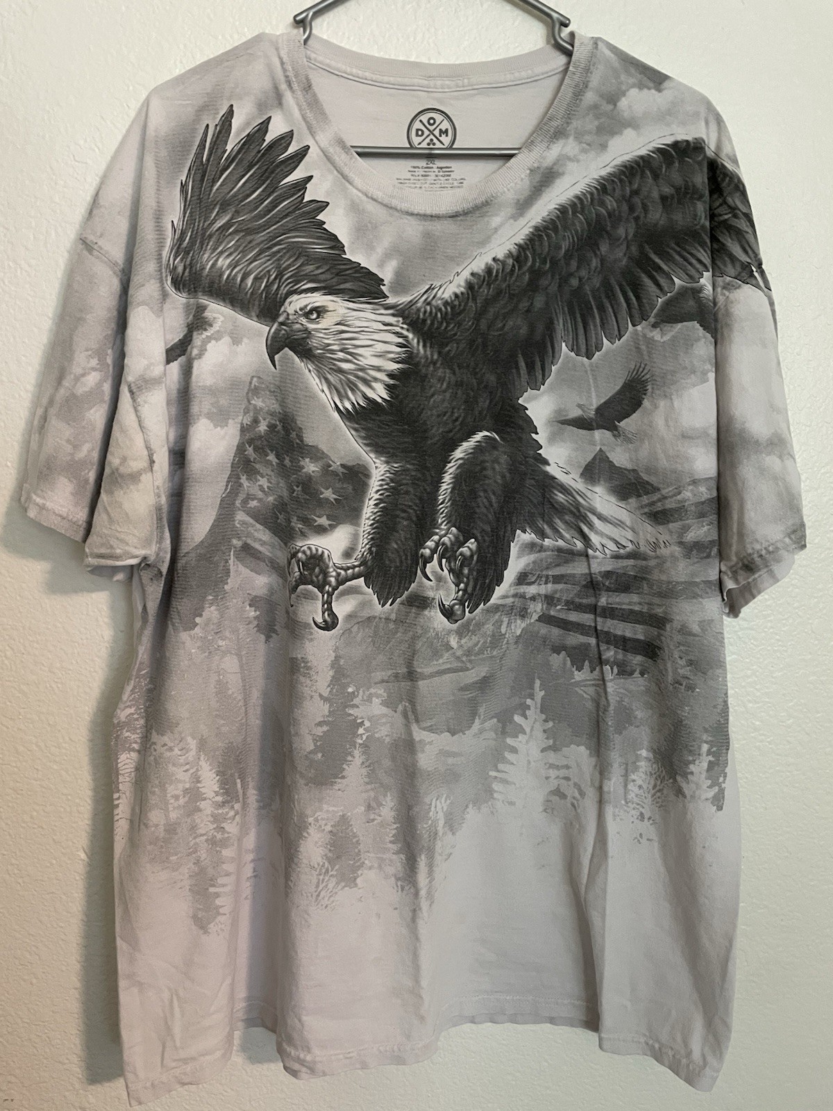 D O M It’s About The Art T Shirt – Soaring Eagle – Size 2XL