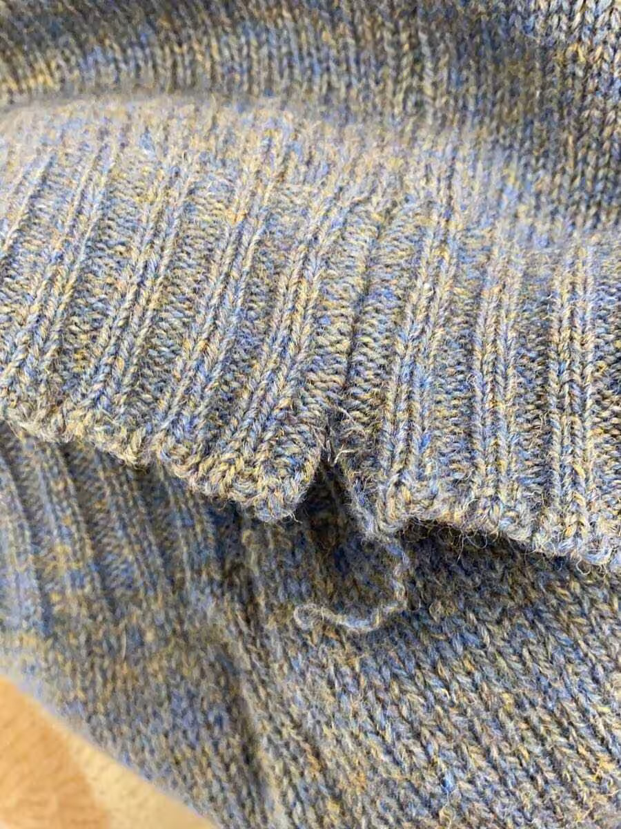 Other Brands Knit Sweater (Thick) M Wool BEG Solid Color