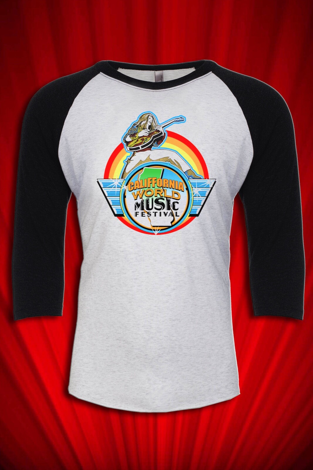 California Jam World Music Festival 1979 Vintage Concert Tour Jersey Aerosmith