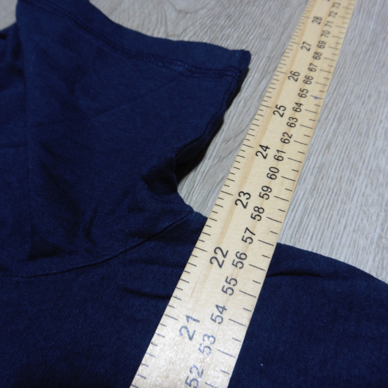 Johnnie-O Men’s L Surfer Stripes Crewneck T-Shirt Navy Blue SS 1 Pocket