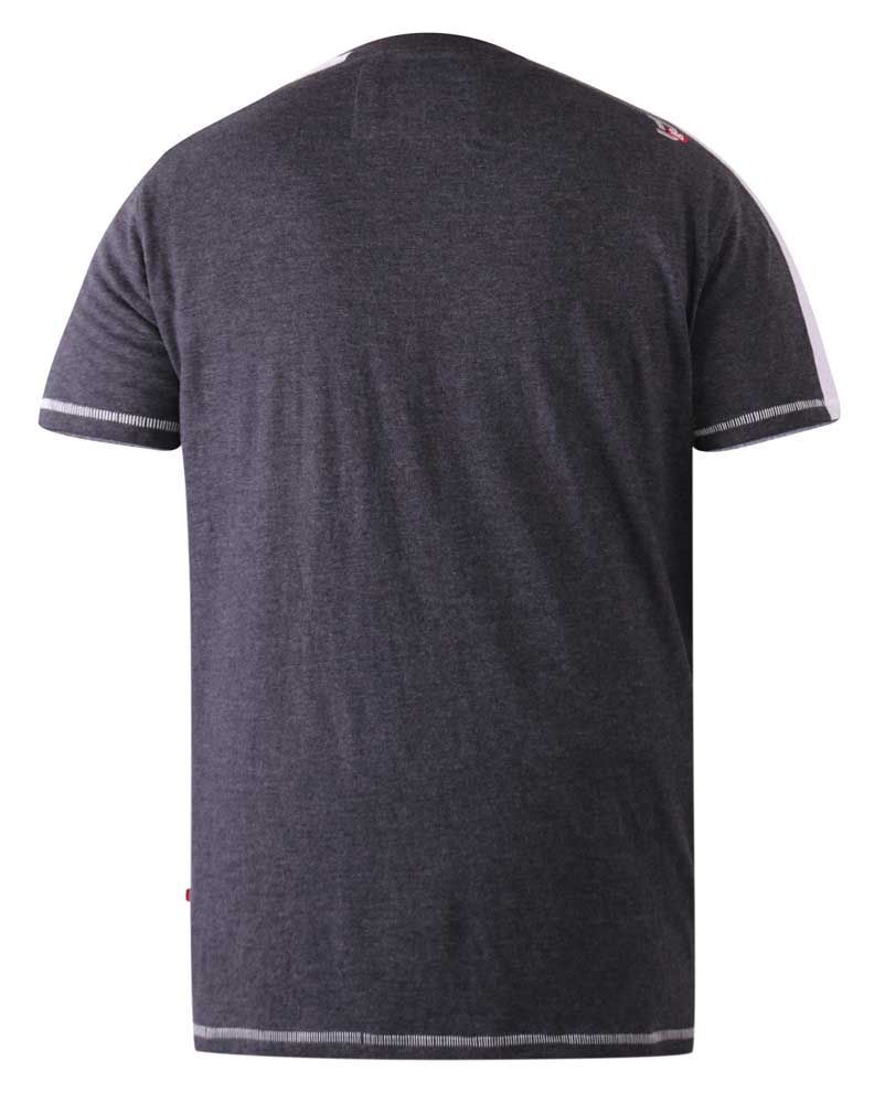 D555 Duke Big Mens Printed T-Shirt American Number Plate 2XL-4XL 5XL 6XL 601205