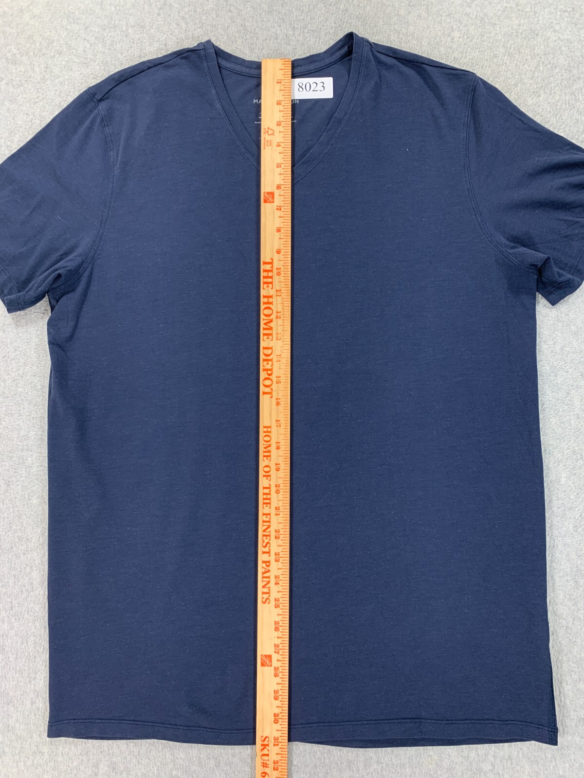 Mack Weldon Cotton Blend S/S Tee Shirt (Men’s XXL) Blue