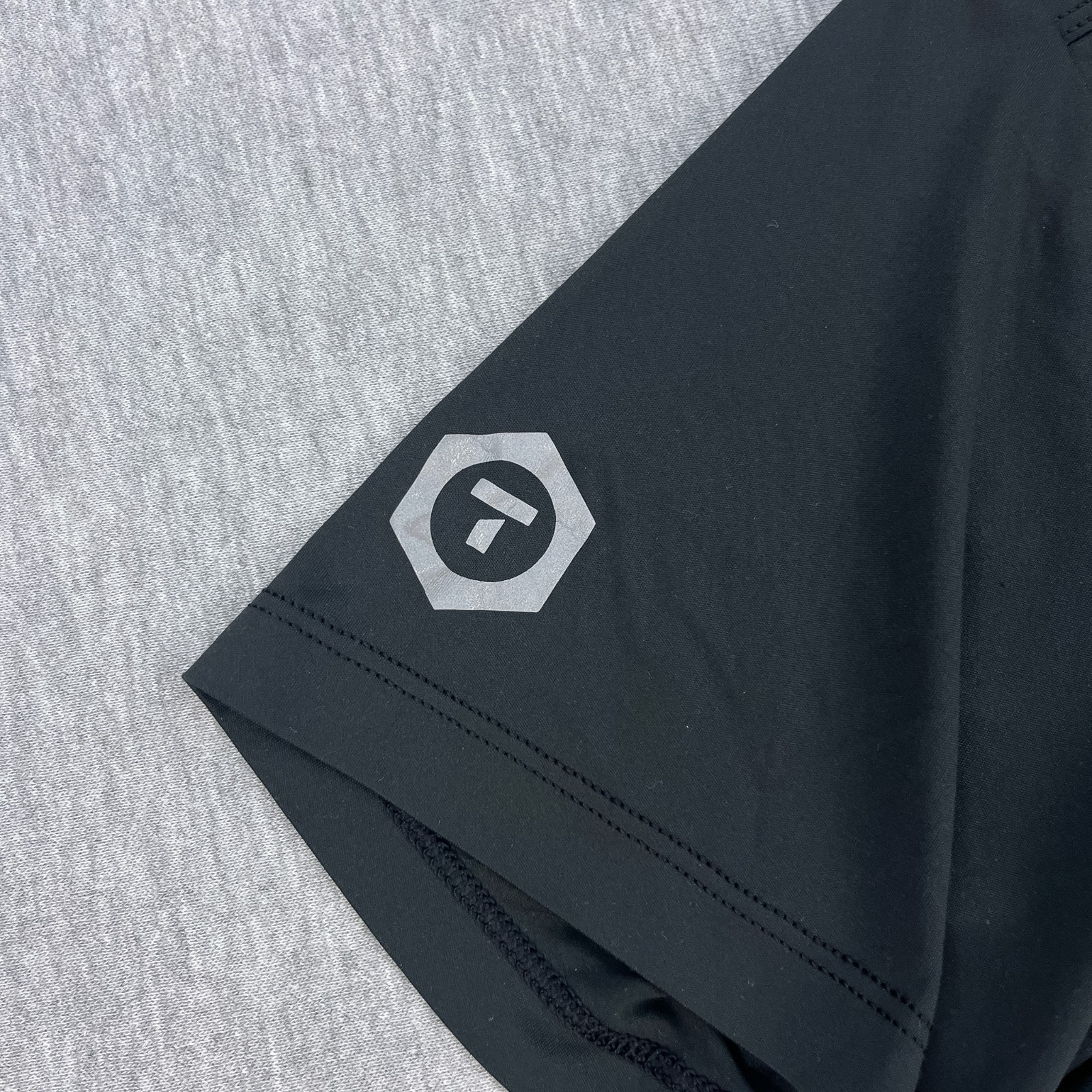Truewerk B1 Sun Tee T-Shirt Mens M Black “build” Branded Stretch Short Sleeve