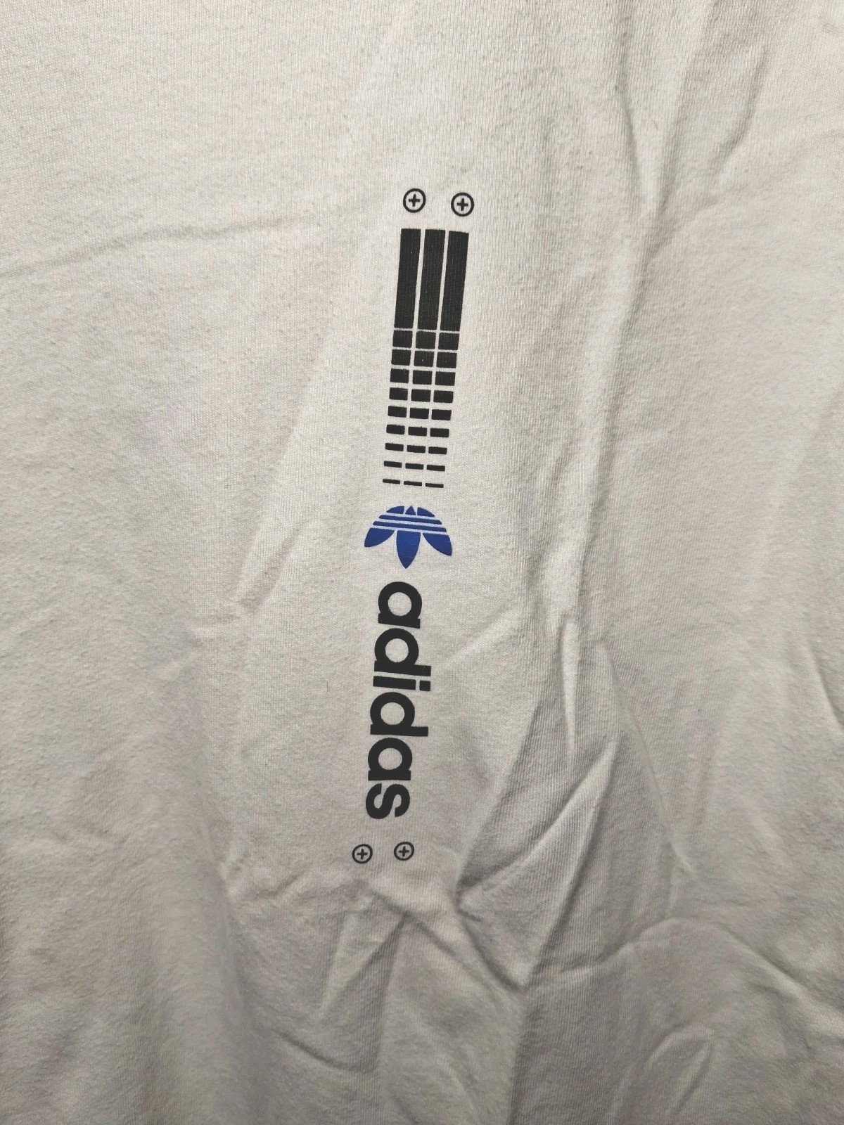 Adidas Orignals T-Shirt Mens S White Regular Fit Short Sleeve Crew Neck Pullover