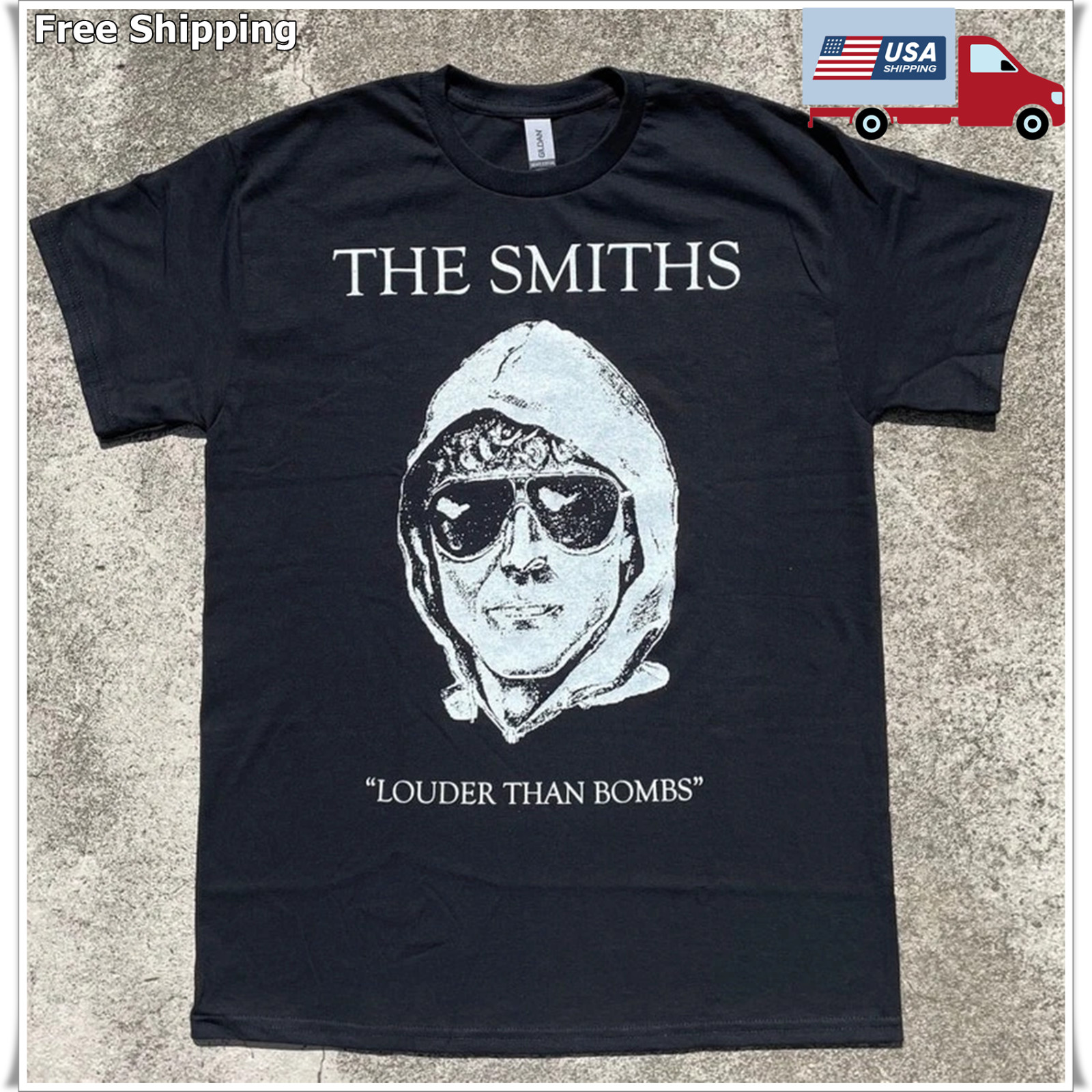 The Smiths Louder Than Bombs T-Shirt, Music Band Rock Punk Metal, Unisex tee