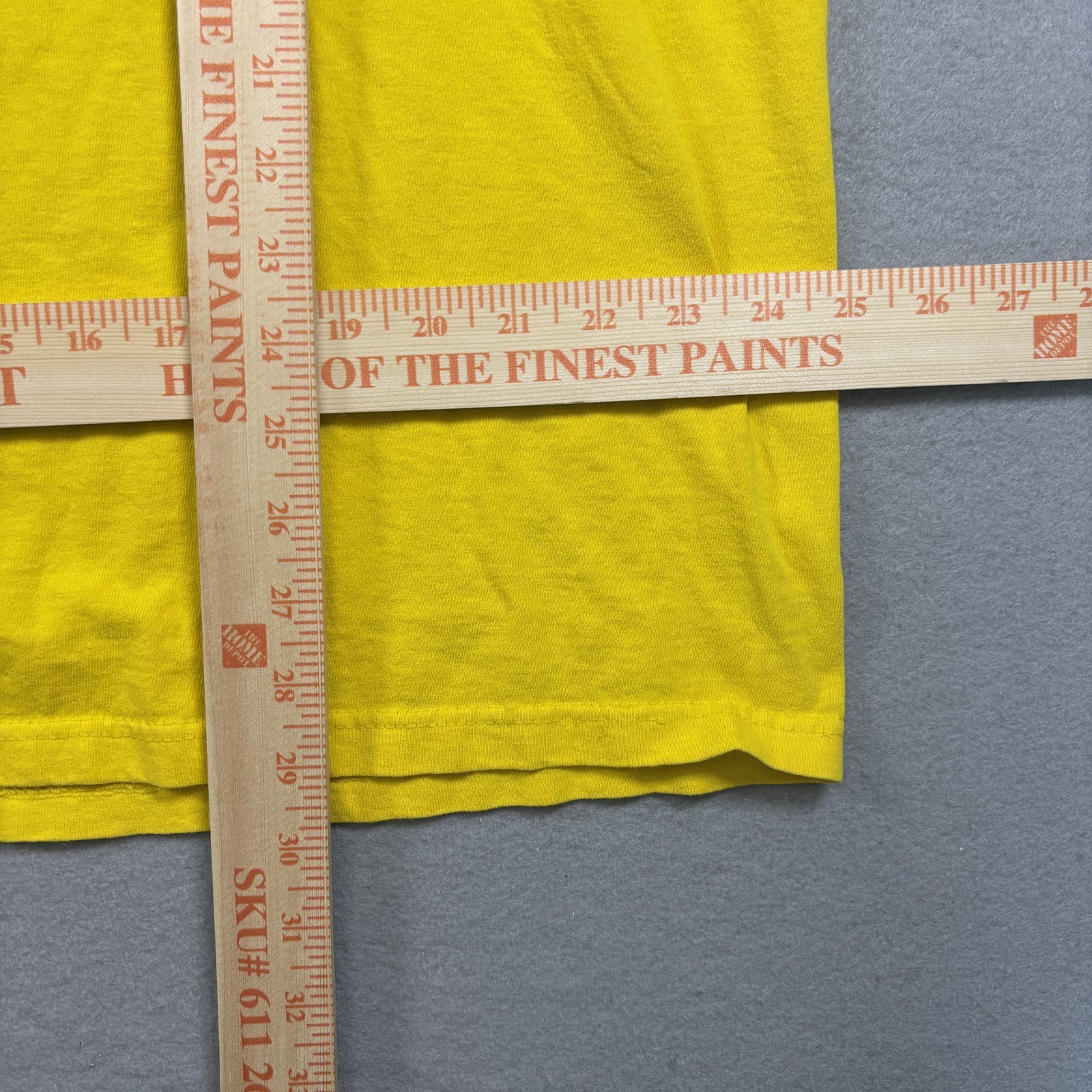 Delta Pro Weight T-Shirt Men’s XXL Yellow Miller Time Beer Promo Spellout