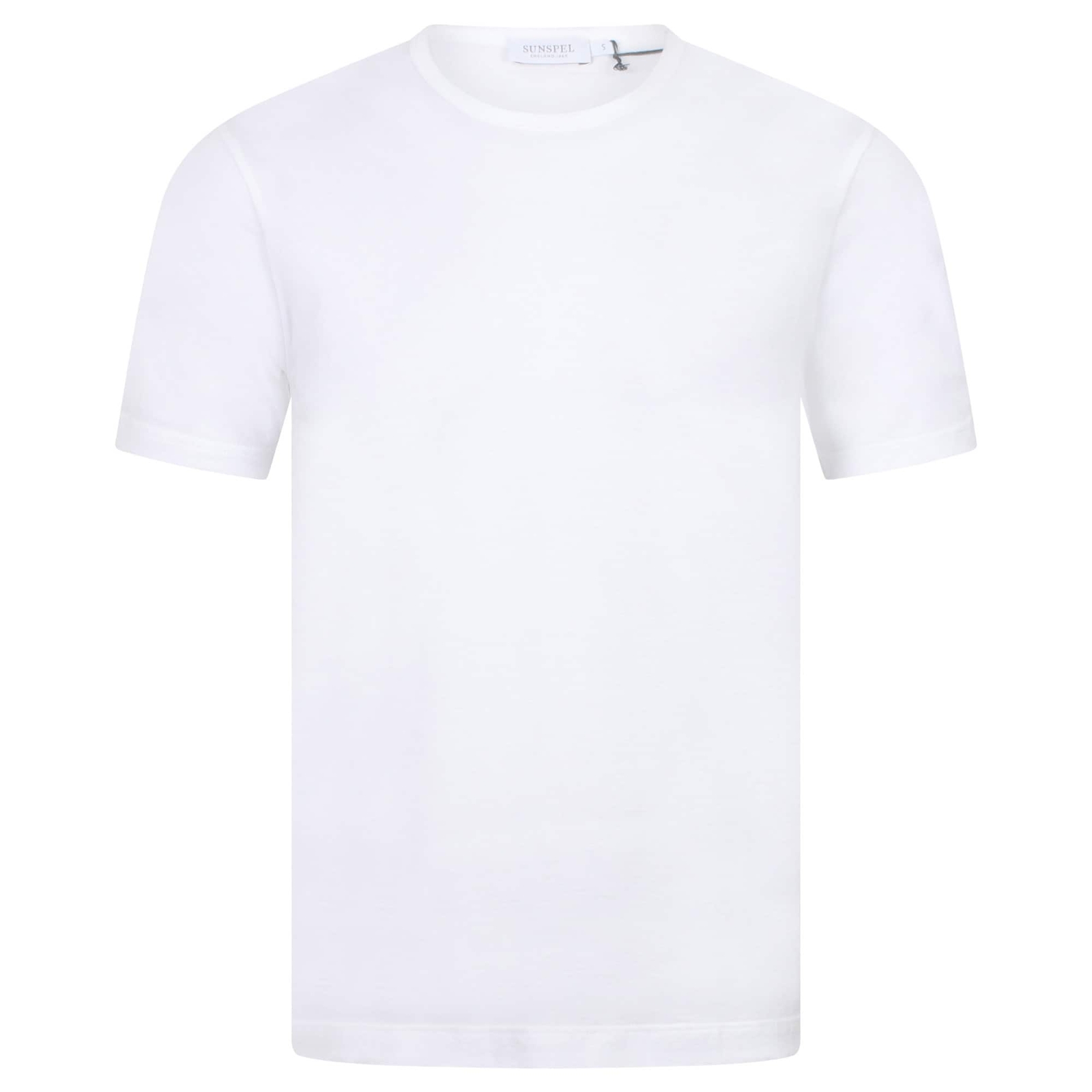 Sunspel Classic Cotton T-Shirt | White | S, M, L, XL, XXL, 3XL