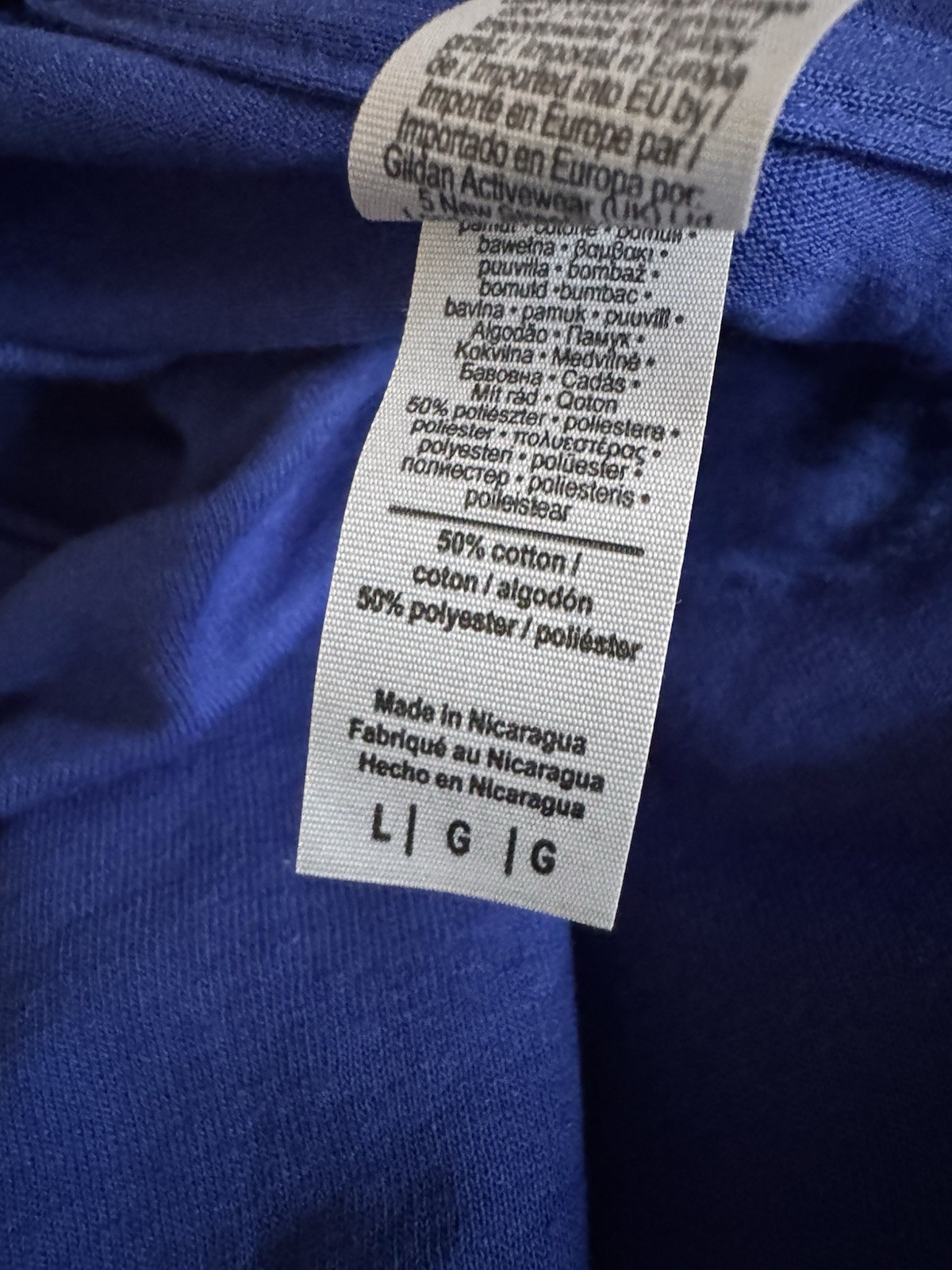Gildan (16) Unisex Large G800 Dryblend T-Shirt’s Royal Blue Short Sleeve NEW