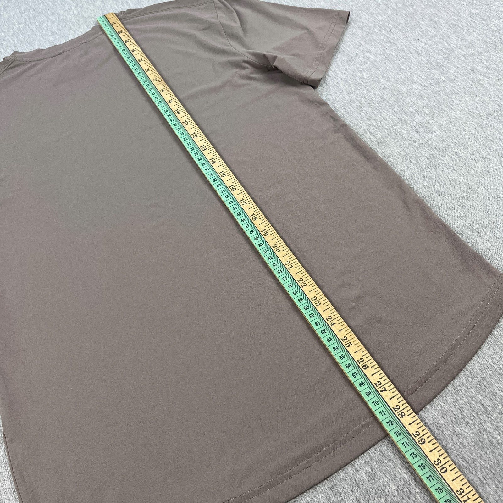 Sigrún Match Tee T-Shirt Mens S Cinder Beige Tennis Running Lightweight Active