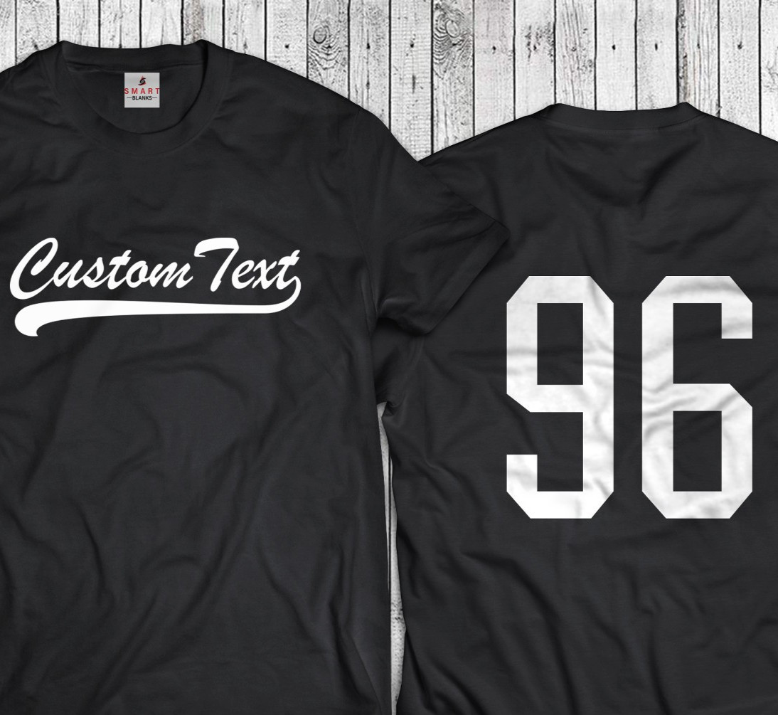 Baseball Custom Name and Number Team T-Shirts Matching Baseball Softball Sports
