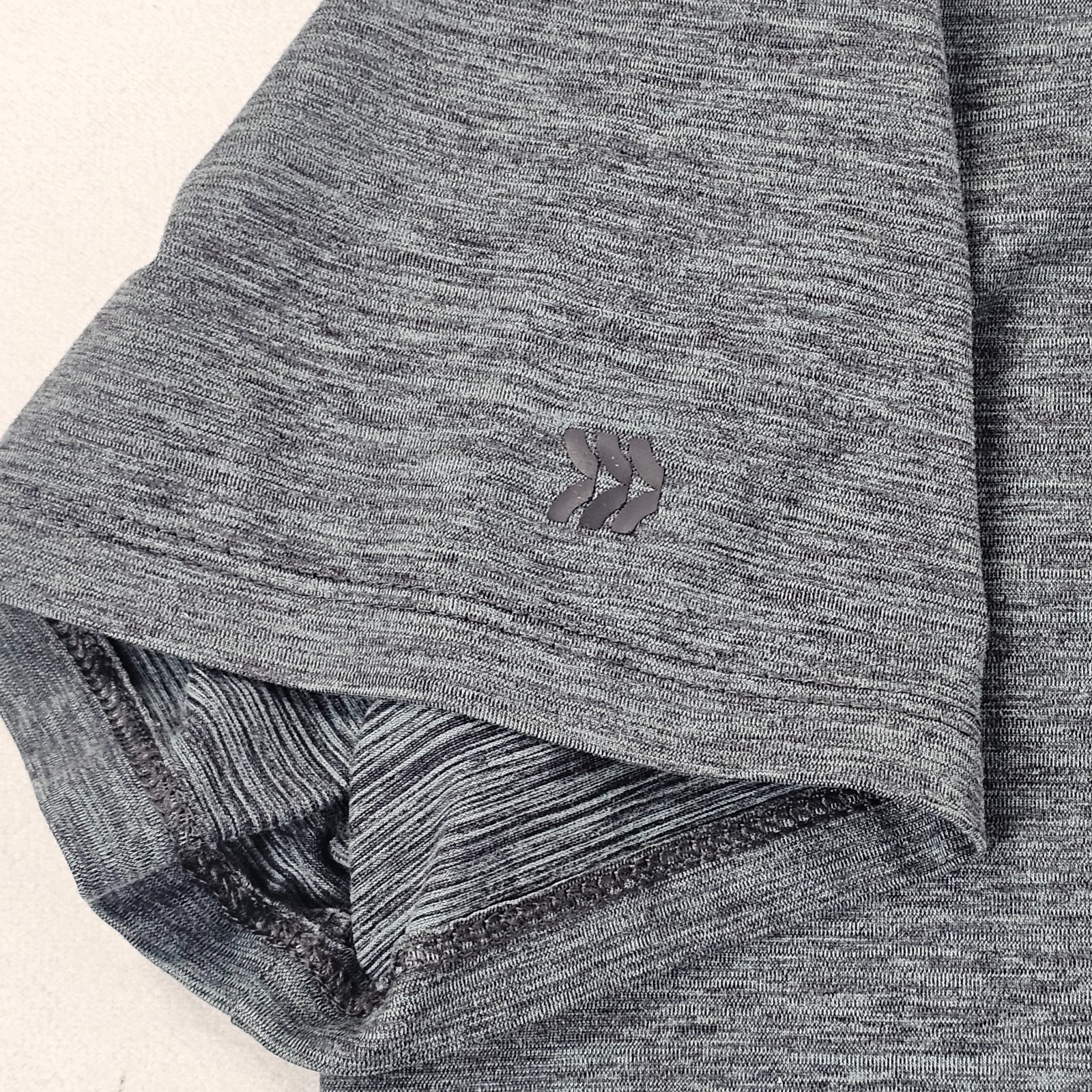 All in Motion Gray Short Sleeve Polyester Spandex Performance T-Shirt Men’s L