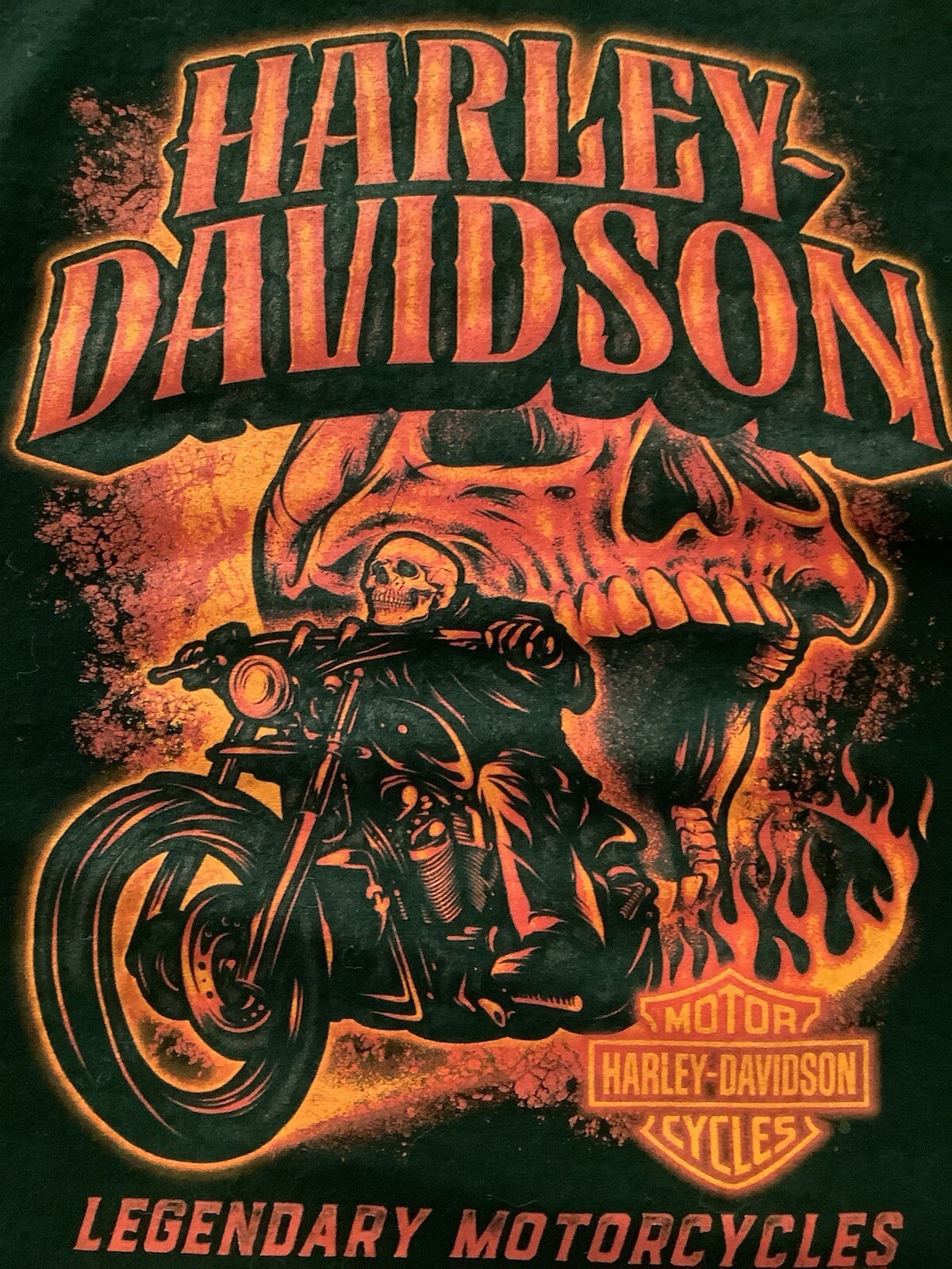 Harley Davidson T-SHIRT Mens 2XL Black P C Beach Florida 2019 Mermaid