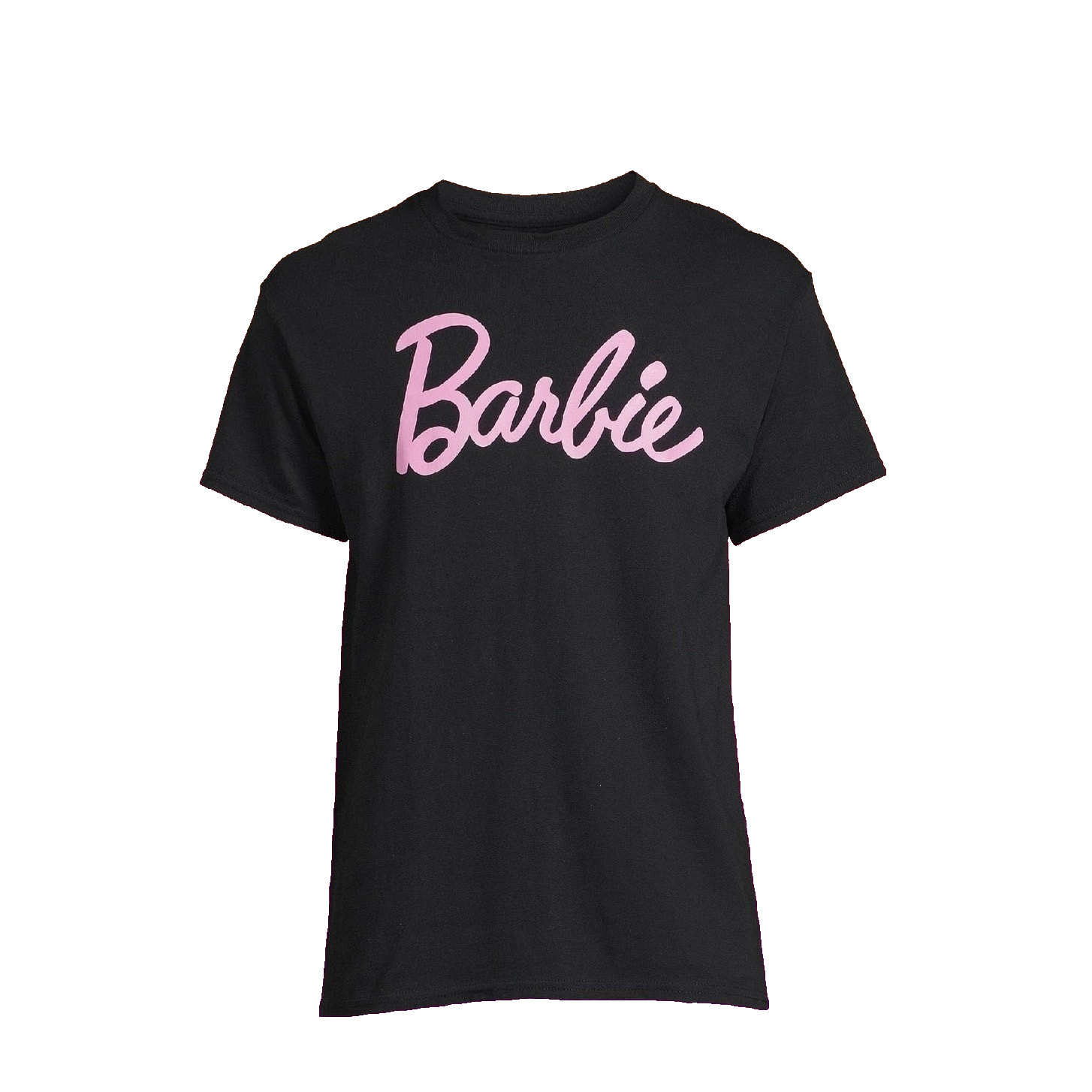 Barbie Black & Pink Men or Womens Logo Graphic Tee with Short Sleeves Size 3XL