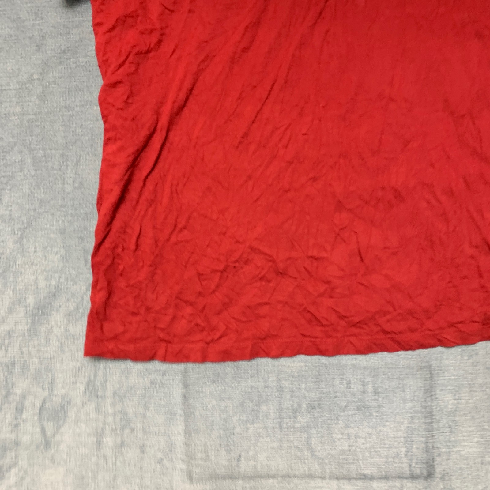 Armani Exchange T Shirt Mens Medium Red Regular Fit Logo Crew Neck Summer Tee