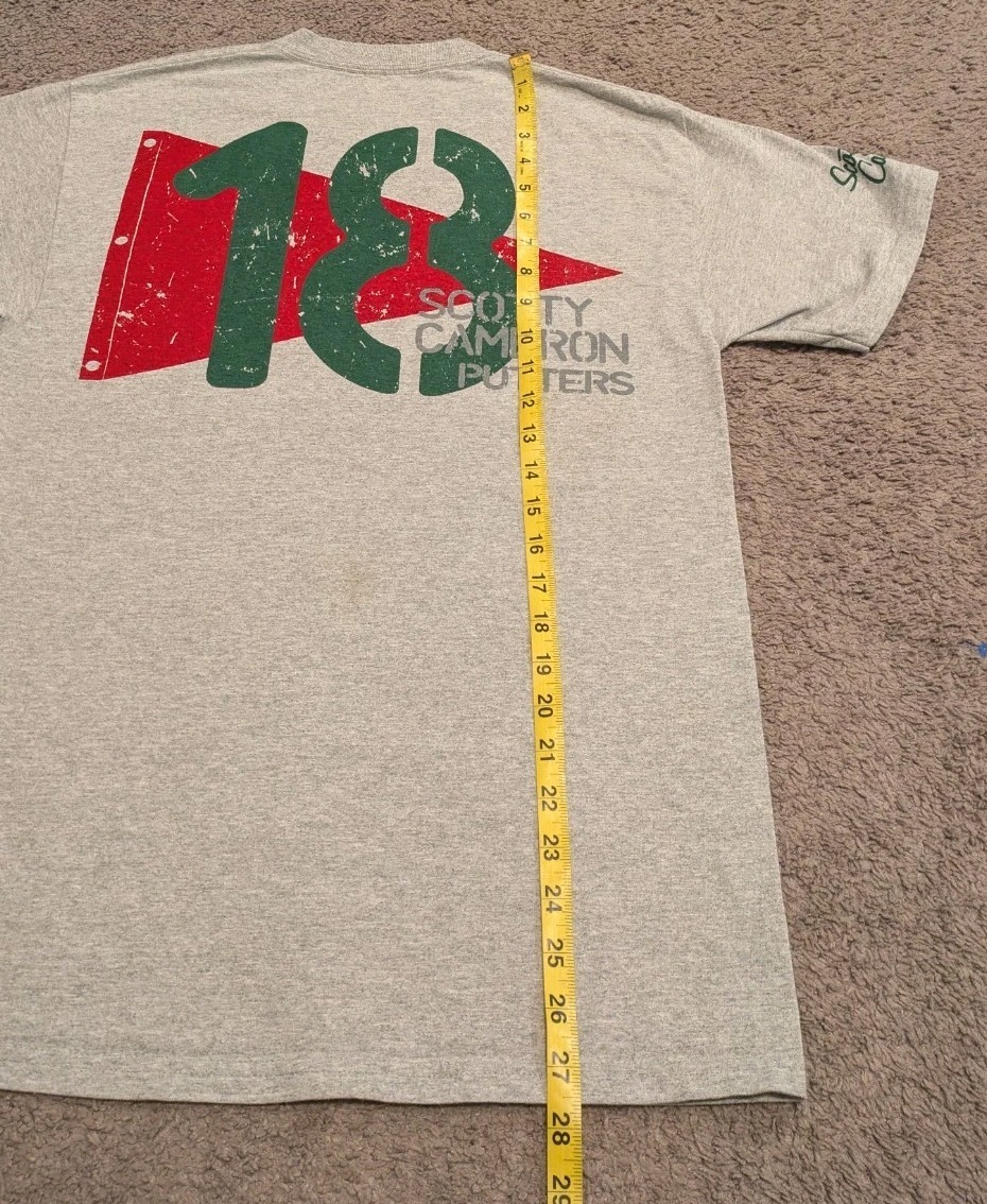 Scotty Cameron Studio Design Milled Putters Gray T-Shirt Men’s Medium