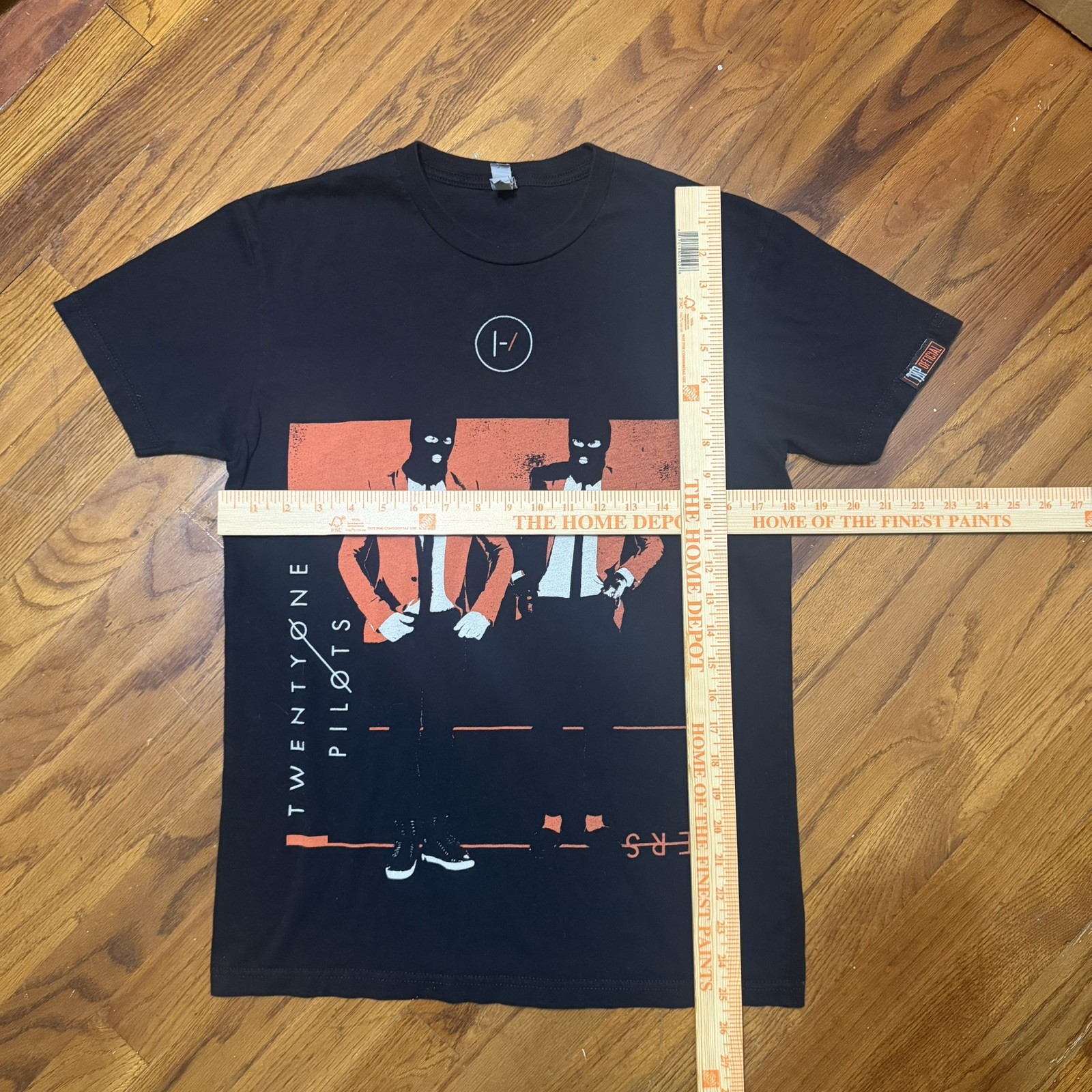 2016 Twenty One Pilots Emotional Roadshow Tour Double Sided T-Shirt Size Small