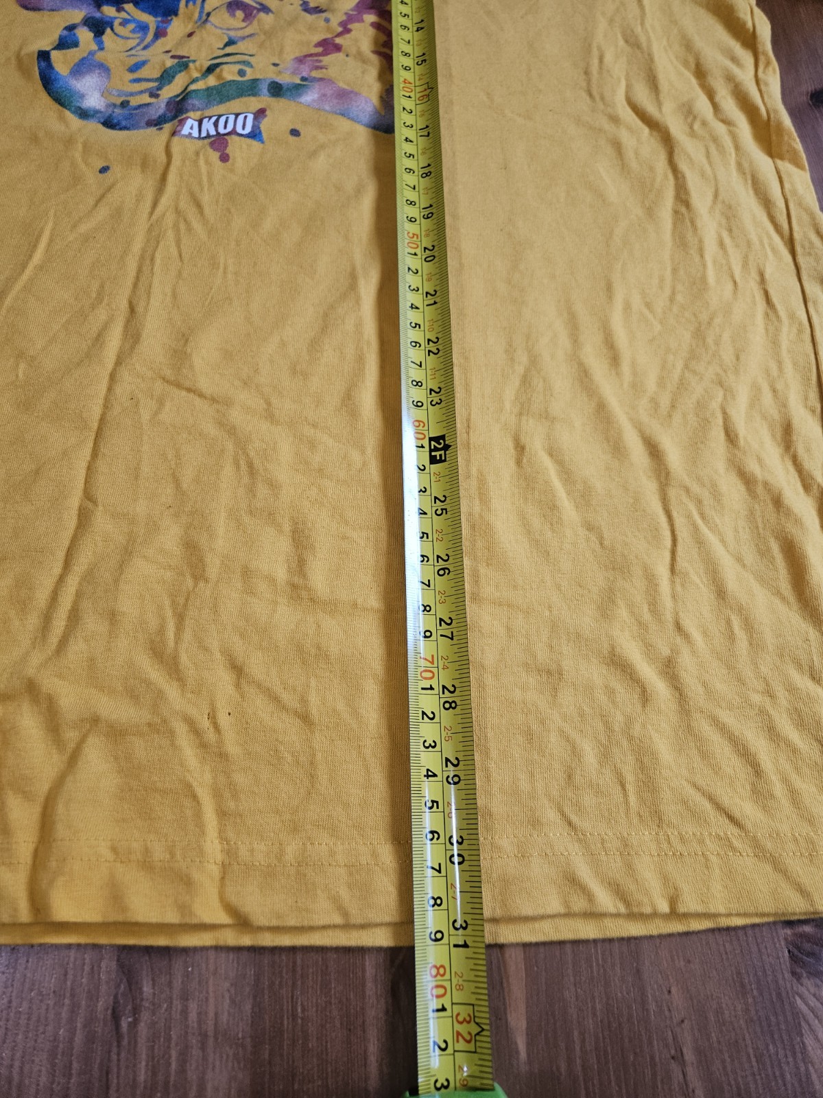 Vintage Men’s 100% Authentic Akoo T-shirt 100% Cotton Made in India Size 2XL 90s