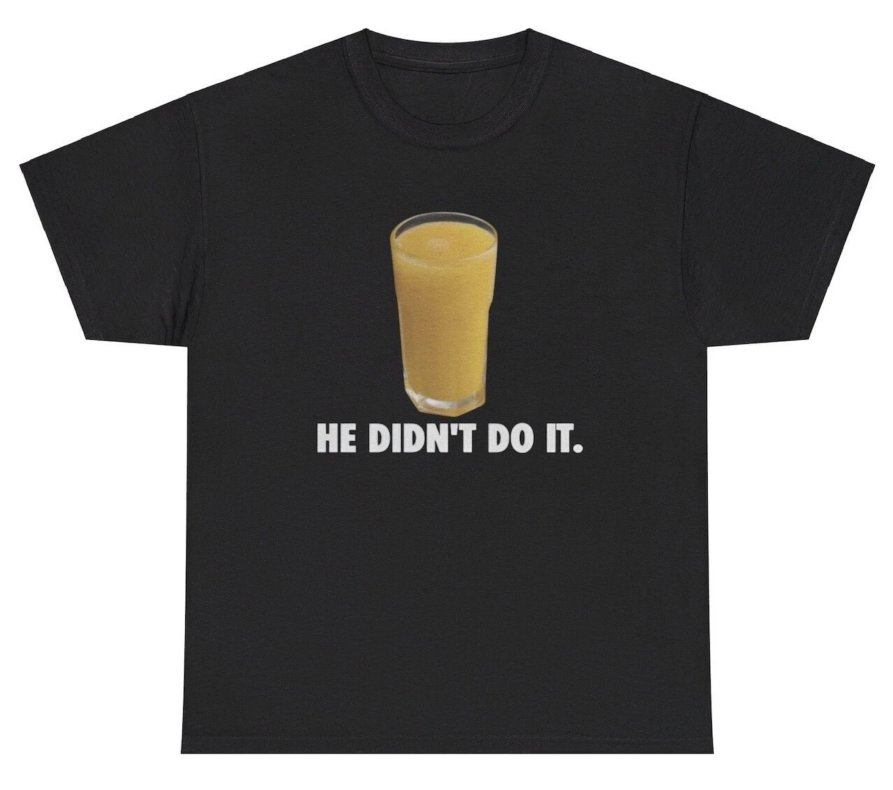 Didn’t Do It Funny Pop Culture Meme Humor Unisex T-shirt