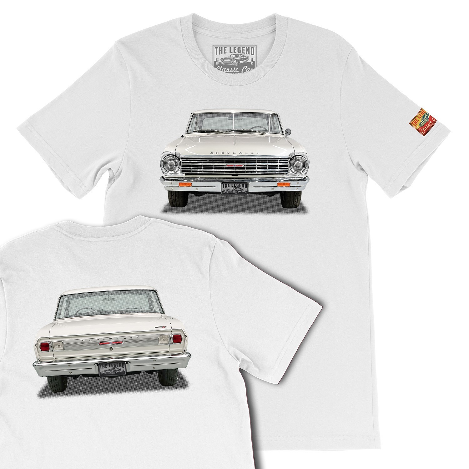 1965 Chevrolet Nova Classic Muscle Car T-shirts Men’s Gift T-shirts