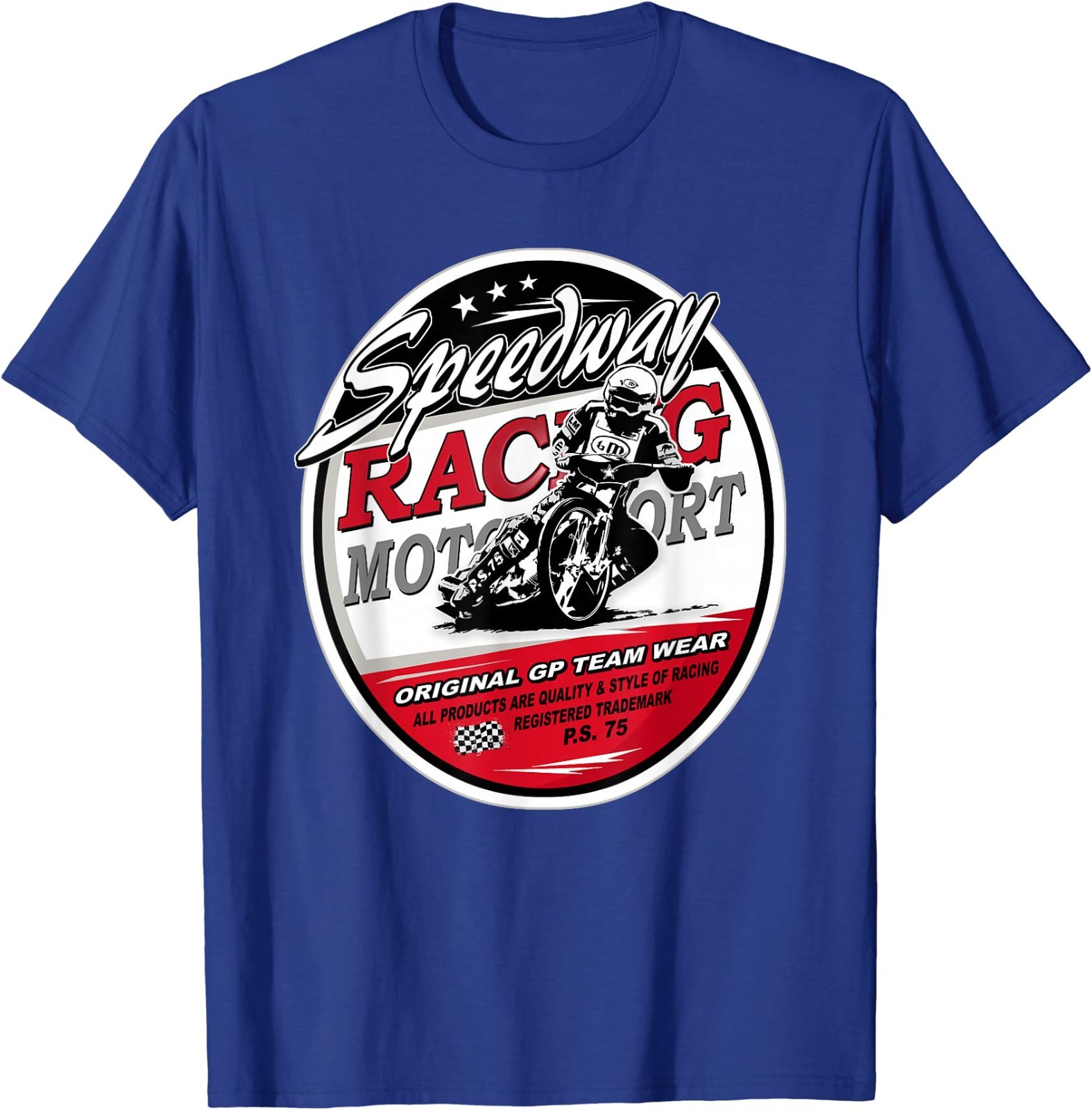 Motorcycle Speedway T-Shirt Flat Track Race T-Shirt