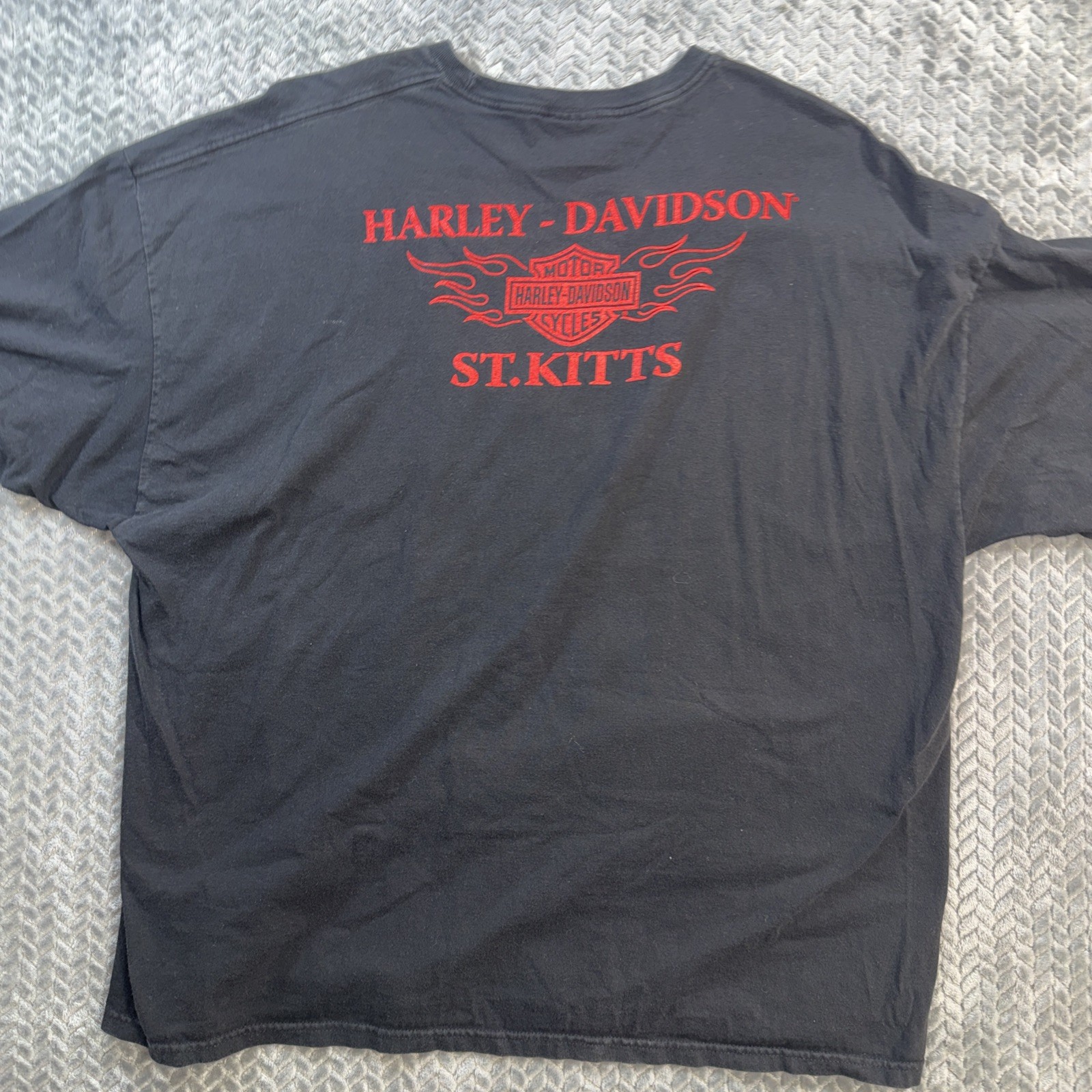 Harley Davidson Men’s Graphic Print Riding High Engine T-shirt Sz 3XL