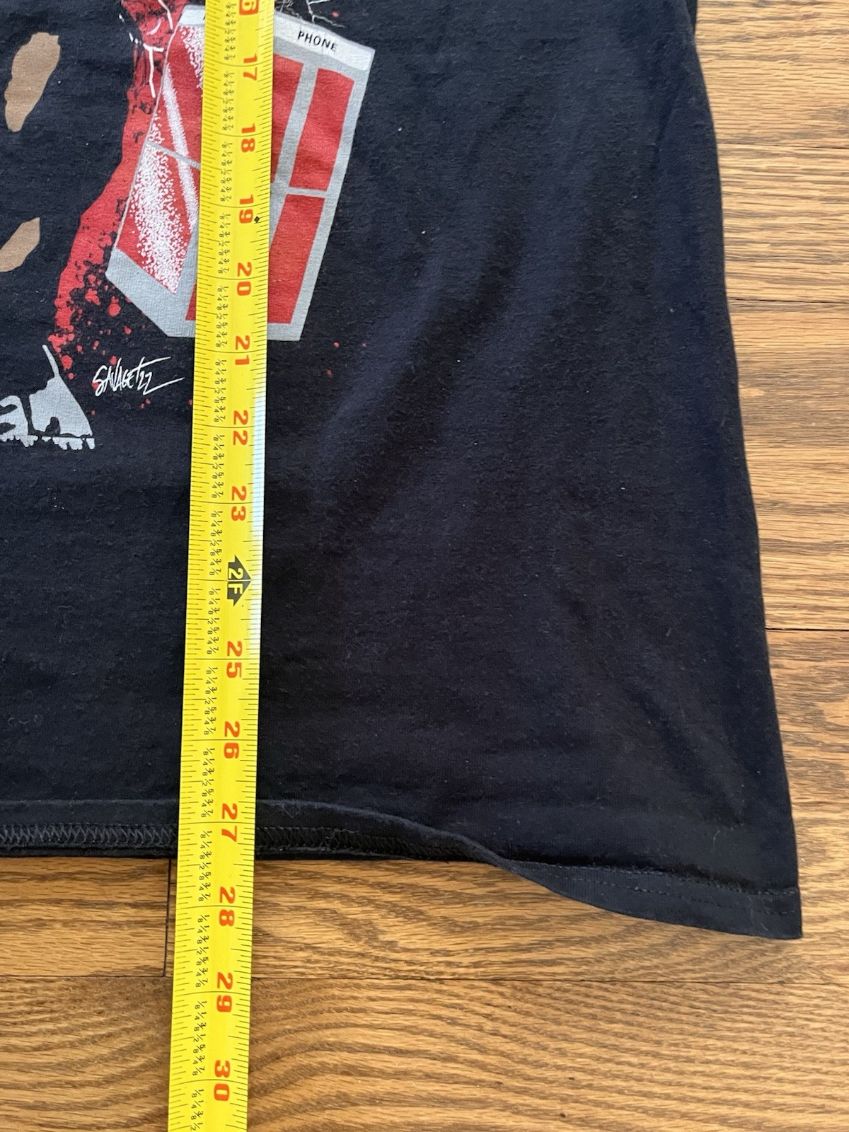 2022 Flashback Weekend Chicago Horror Convention T-Shirt 20 Years Size Large