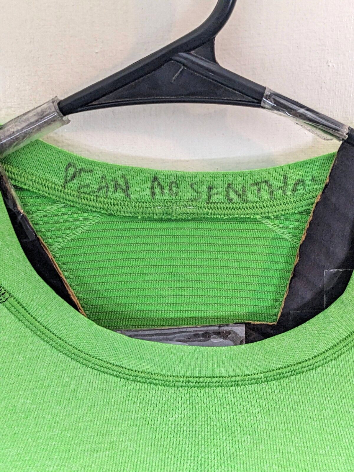 Lululemon Metal Vent Tech Training S/S Tee Electric Green Anti-Odor Stretch L