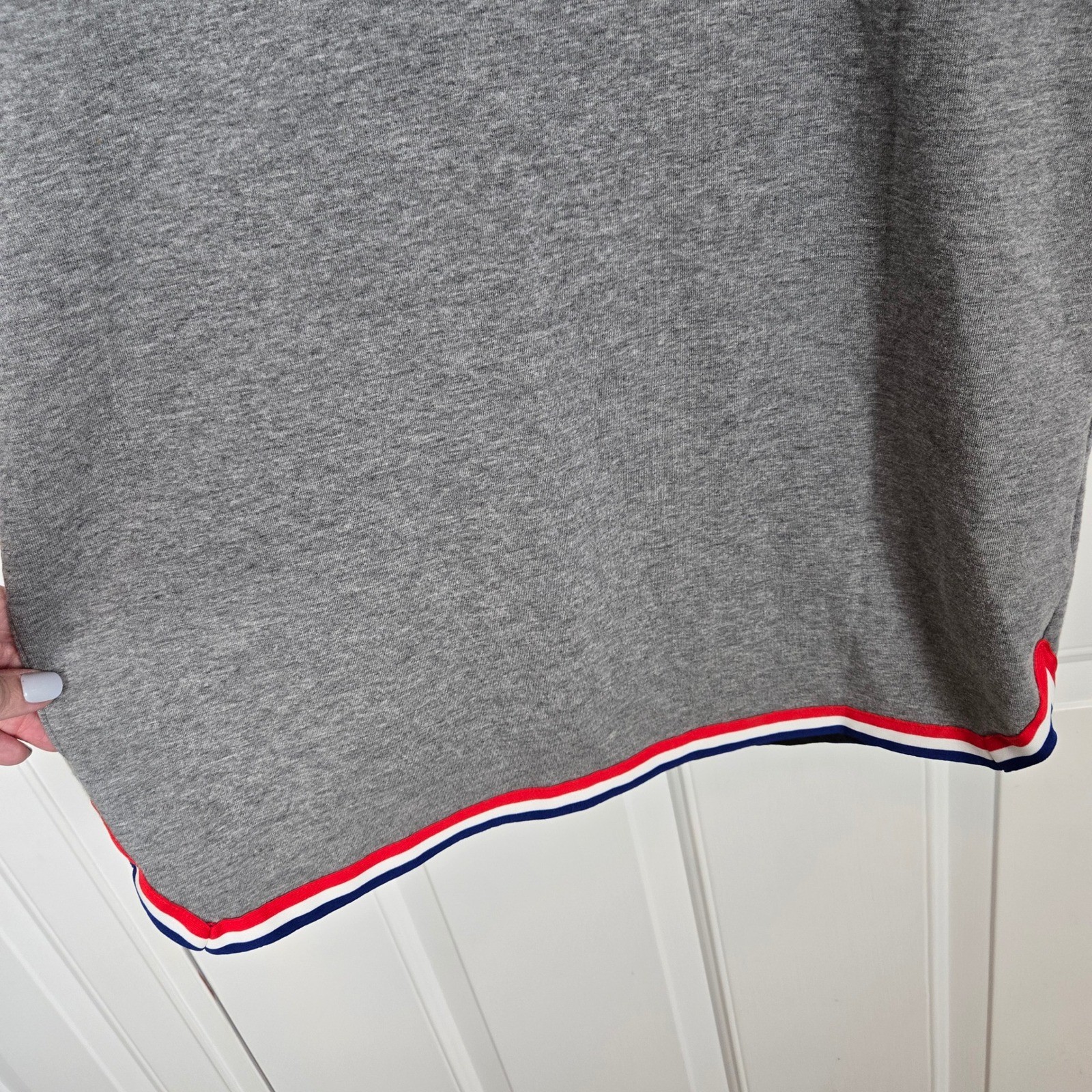 Nike Philadelphia 76ers Tshirt M Gray City Edition Heavyweight DNA Essential